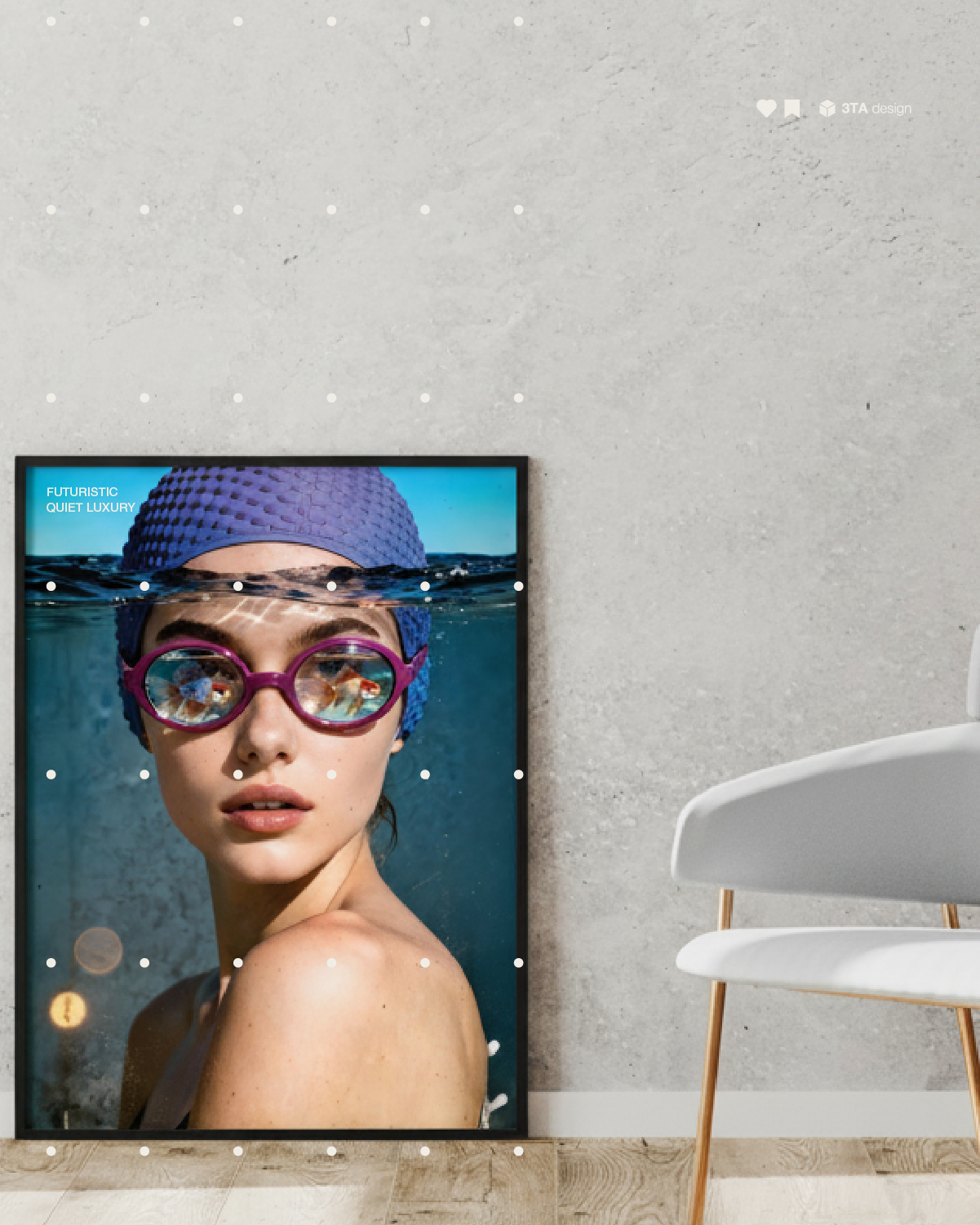 Between two worlds.
Experience the silent elegance of the Underwater Love series. Only at 3TA Gallery.
#3TAGallery #underwaterlove❤️ #futuristicquietluxury #DigitalSurrealism #artcollectionist #contemporaryart #designarttechnology #ModernAesthetics #gallerycuration