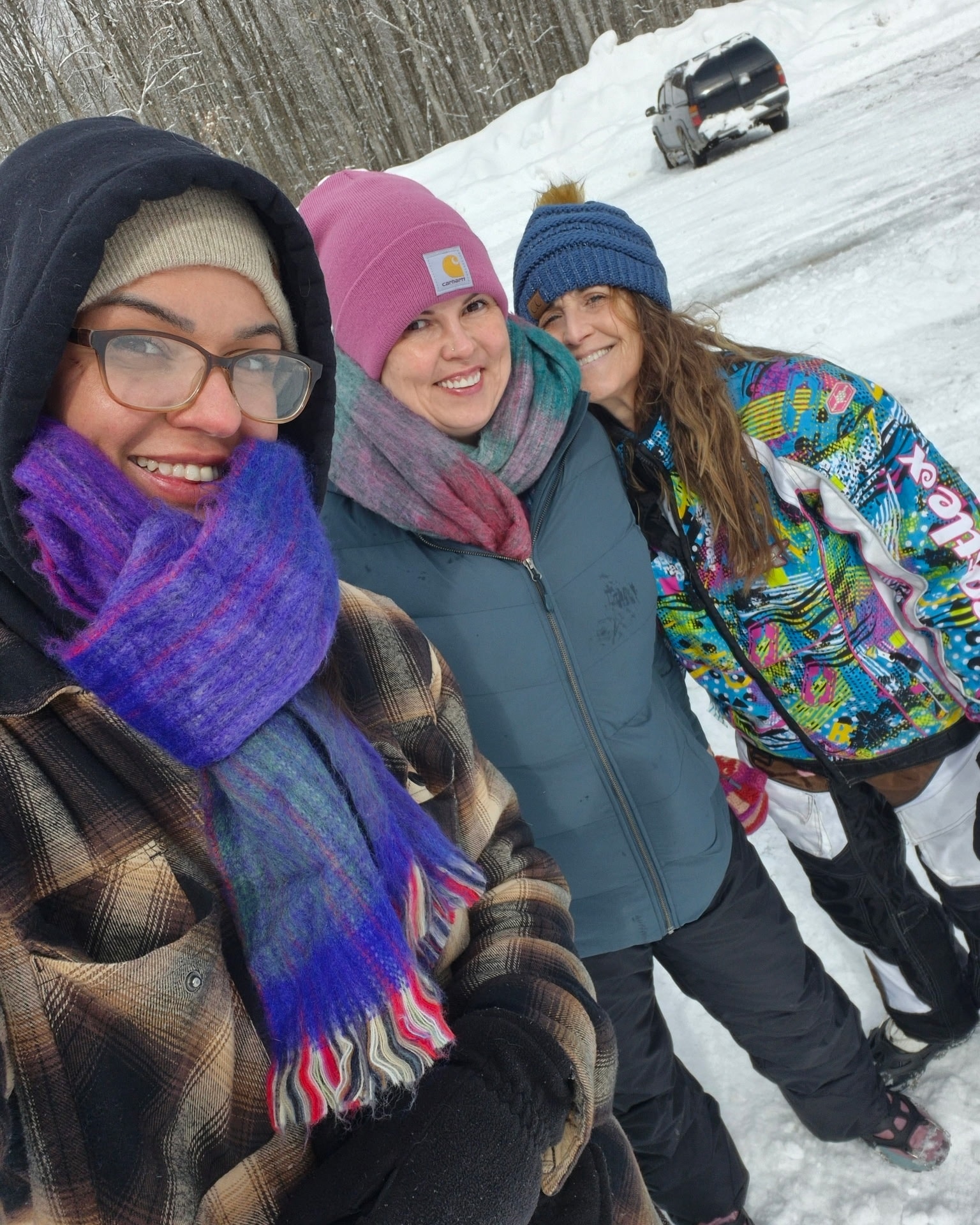 We took a little team-building road trip about 2 hours away and traded treatment rooms for fresh air and adventure for the day. 🤍
Between exploring and laughing, we also spent two hours strategizing and dreaming up ways to create the BEST salon experience for you this year.
Can you guess where we were? 👇
Missing Jennifer and Cassy.
#deatailssalon🦋 #marinetteesthetician🧖♀️ #teammeeting #keepmovingforward #marinetteehairstylist #celebratinglife