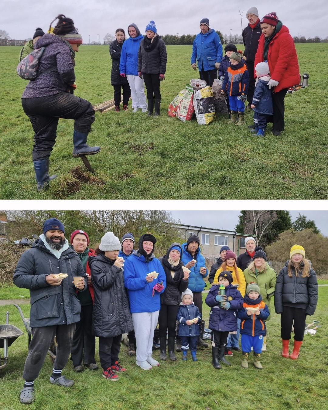 #FruitTree planting in #BillesleyCommon on the 20th February with The Friends of Billesley Common and @greencoatnursery at Billesley Ark!