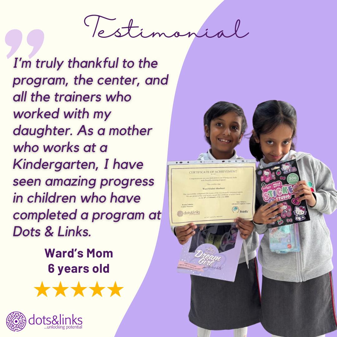 Congratulations to Ward on successfully completing the program! 🌟
Her mother shared heartfelt appreciation for the support, care, and dedication of our team. As an educator herself, she has witnessed the remarkable progress children can achieve, and has seen wonderful growth in her own daughter’s confidence and development.
Stories like these remind us why we do what we do. With the right guidance, encouragement, and consistency, every child can flourish and reach their full potential.
We are so proud of Ward’s journey and can’t wait to see all that she continues to achieve. Keep shining! ✨