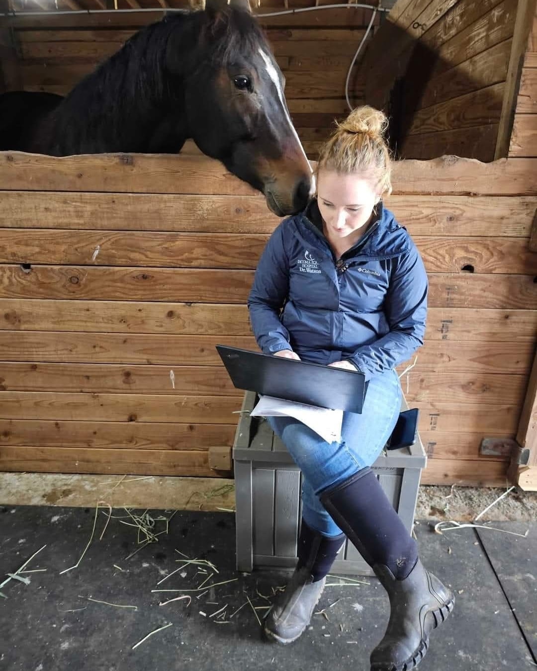 COVER PICTURE CALLING!!!
Have a fun picture of one of our doctors working with your horse?
Submit your photo to the comments to become our March cover photo!