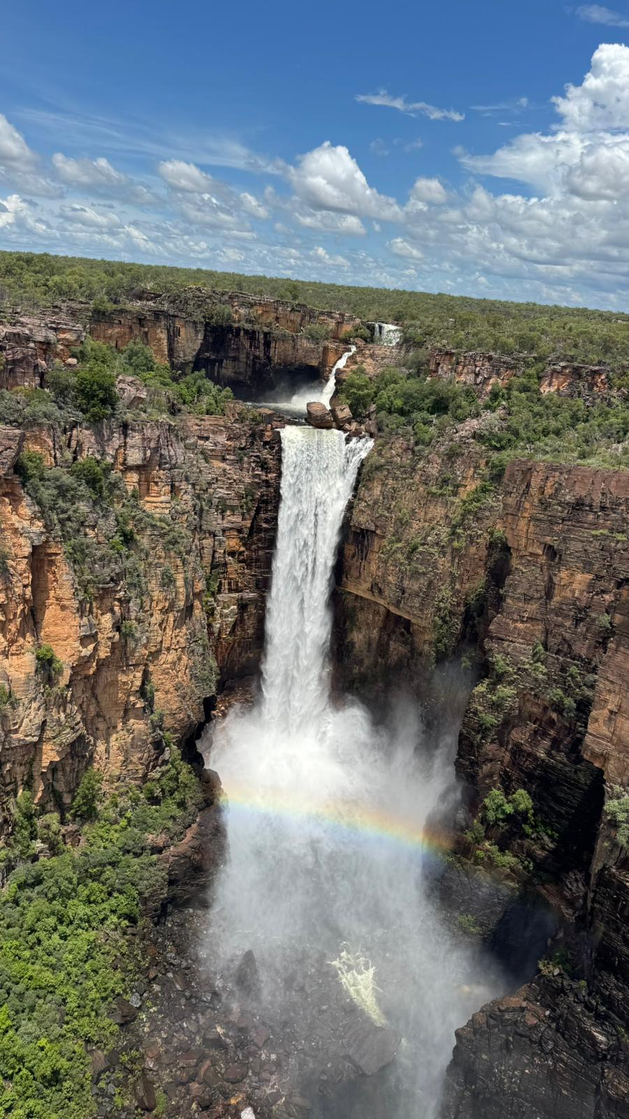 A beautiful rainbow over the waterfalls, captured by our pilot Daniel! 🌈
#kakadunationalpark
@seekakadu