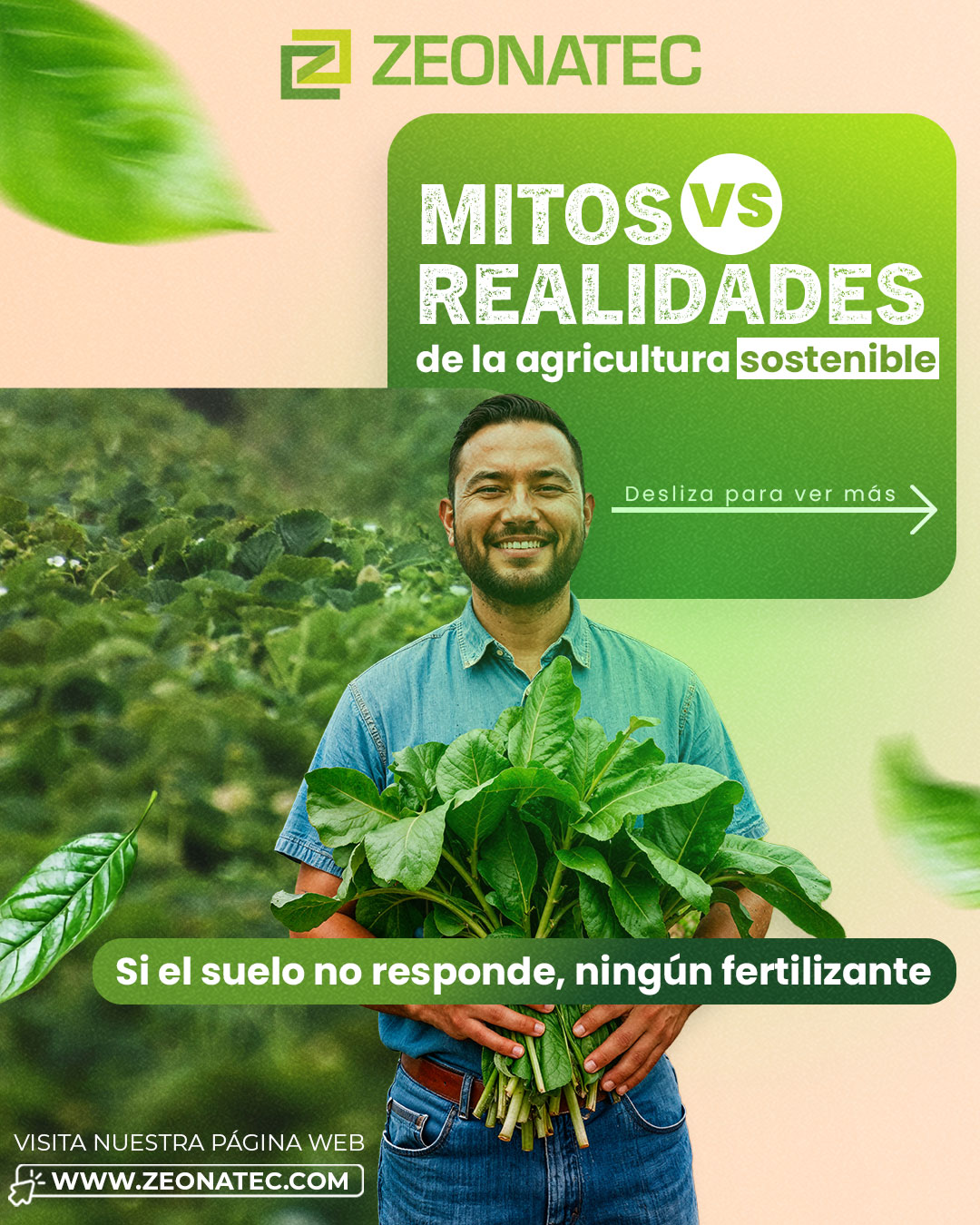 En el campo, los mitos pueden llegar a costar. 🥺
❌Creer que “más fertilizante es igual a más producción”.
❌Pensar que “sostenible es producir menos”.
❌Asumir que el suelo siempre va a responder igual.
💚Por eso es importante conocer la eficiencia, rentabilidad y sostenibilidad con fundamentos técnicos
Porque producir mejor empieza por pensar mejor.
#MitosYRealidades #agricultura #aagriculture