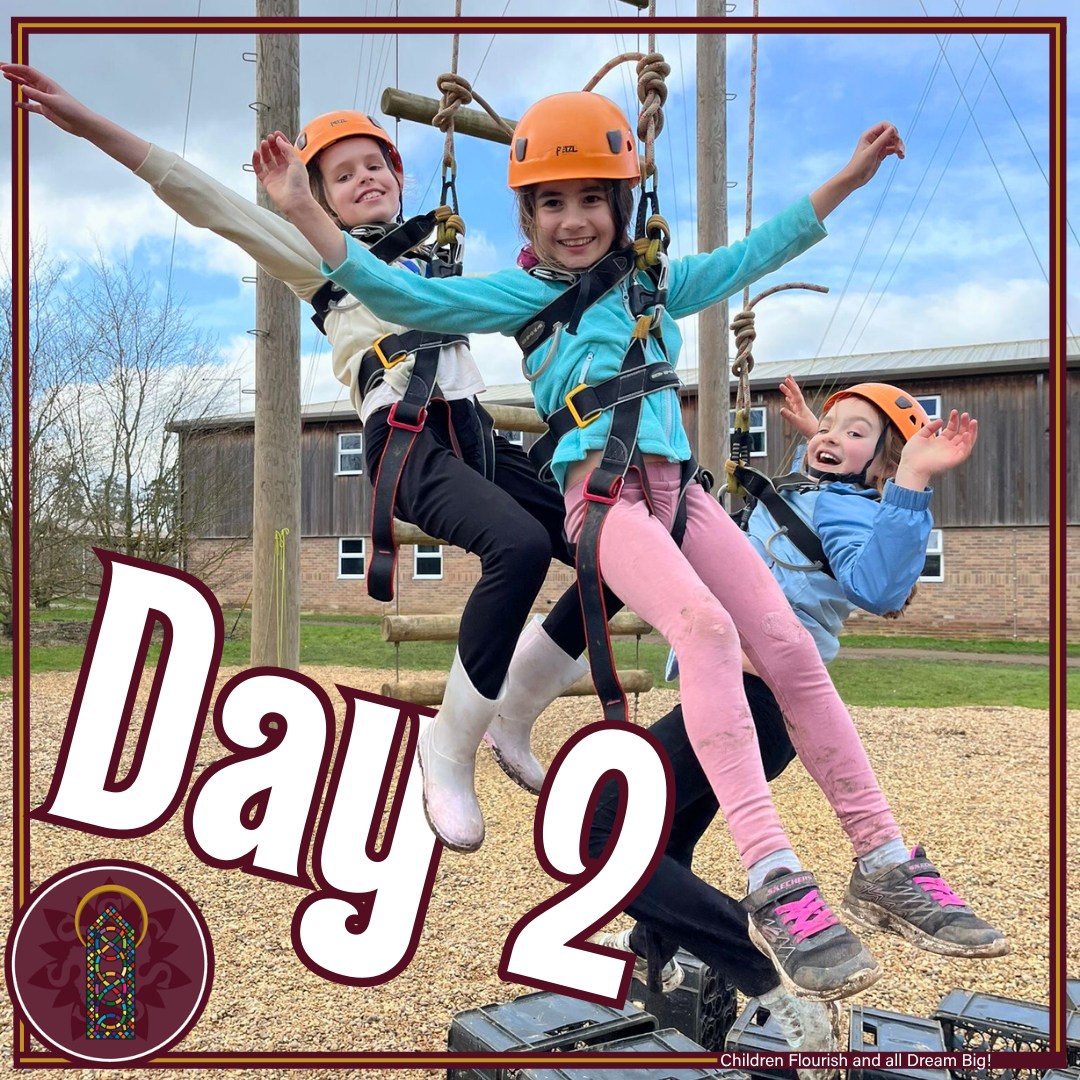 🎉 What a fun-filled second day Year 4 had at Grafham Water!
We started with bushcraft, building dens and lighting cotton wool with flint and steel, before testing our nerves and taking on crate stacking and the high ropes.
After a delicious lunch, we spent the afternoon canoeing in glorious sunshine, even stopping off for some fossil finding.
We finished our final night with a party. We are having the BEST time!✨
.
.
.
#year4residential #barnack #grafhamwater #LearningBeyondTheClassroom