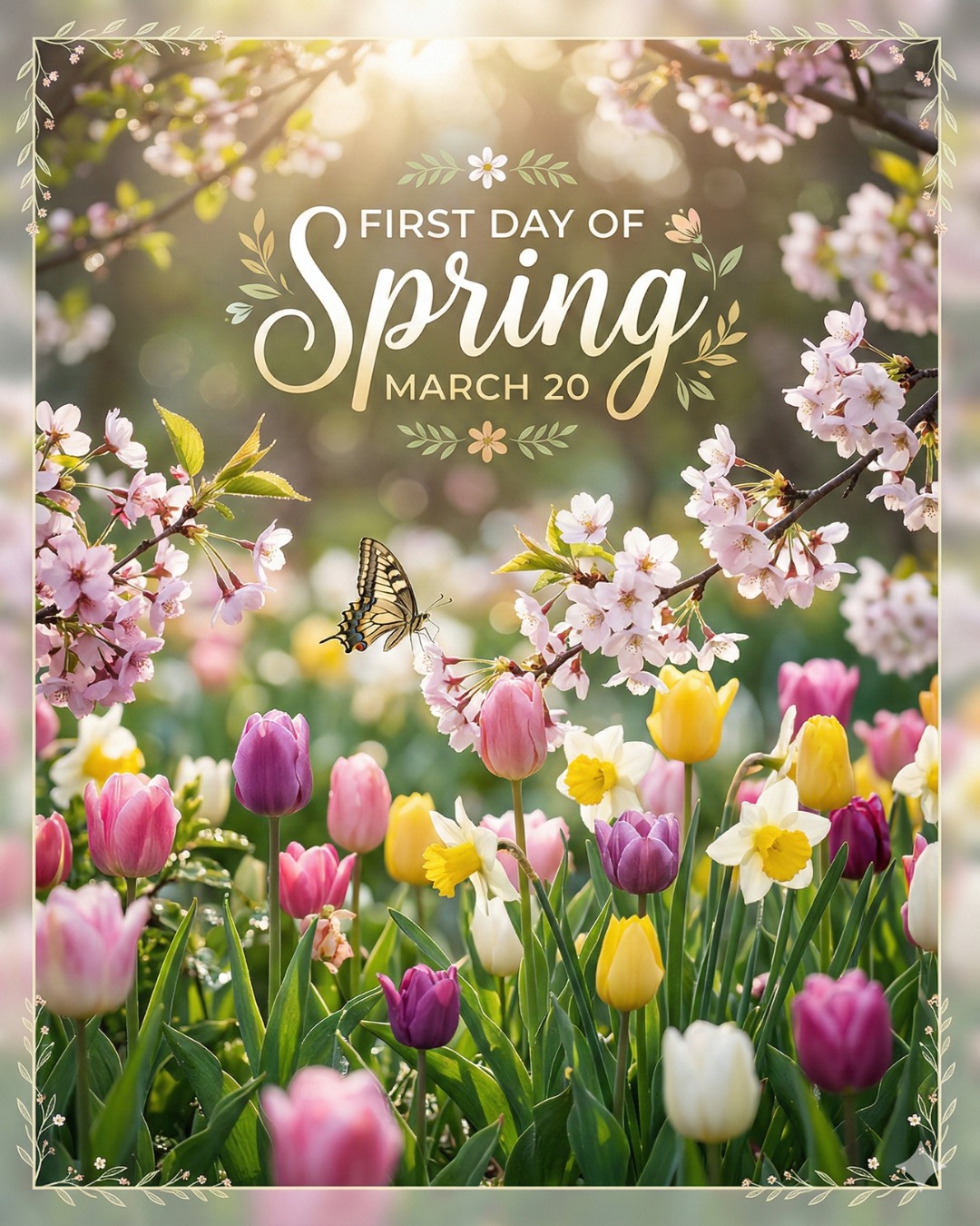 Hello Spring! 🌿😊 Longer days, sunshine, and beautiful flowers – what more could we ask for? Happy Equinox!
#FirstDayOfSpring #HelloSpring #SpringTime #SpringVibes #March20 #Blooming #WarmerWeather #Nature #Equinox #SpringReady