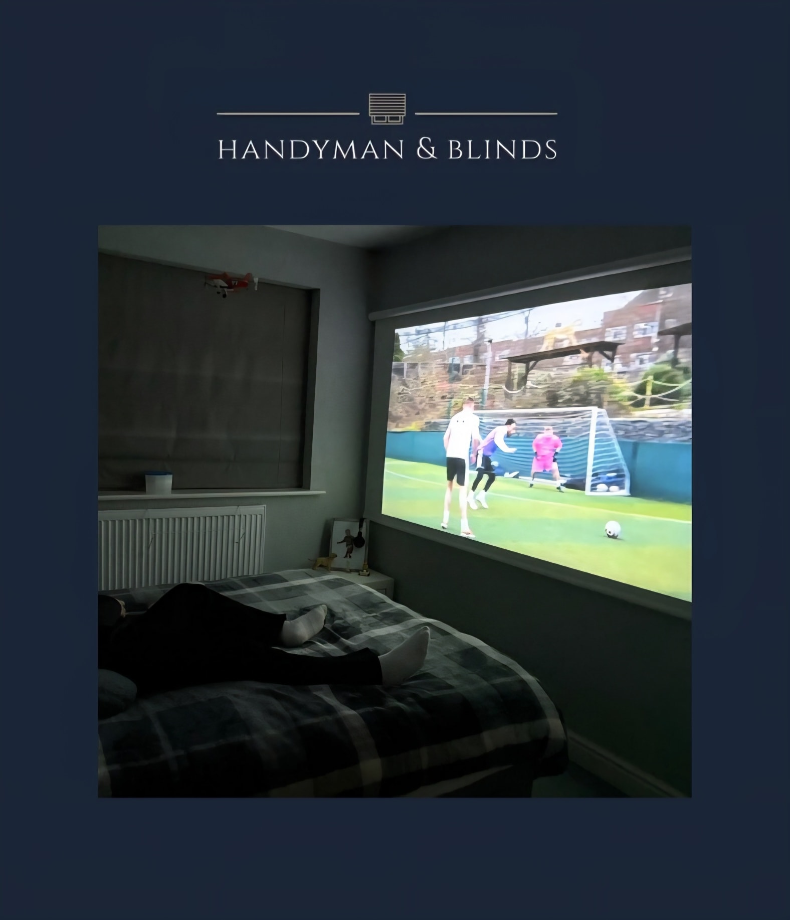 ⭐️CINEMA ROOM⭐️
Looking for a sleek and versatile way to turn any space into a home theater? 🎥✨
Did you know that a simple roller blind can double as the perfect projector screen? Just roll down your blind, and voilà — you’ve got a smooth, white surface ideal for movie nights, presentations, or gaming sessions. It’s a stylish and practical solution that saves space and adds a modern touch to any room.
Transform your living room, bedroom or even your outdoor patio into a cinema with ease. Please call 01384 277877 today.
Who knew a roller blind could do so much? 🍿🎬
#HomeTheater #ProjectorScreen #SmartLiving #InteriorTips