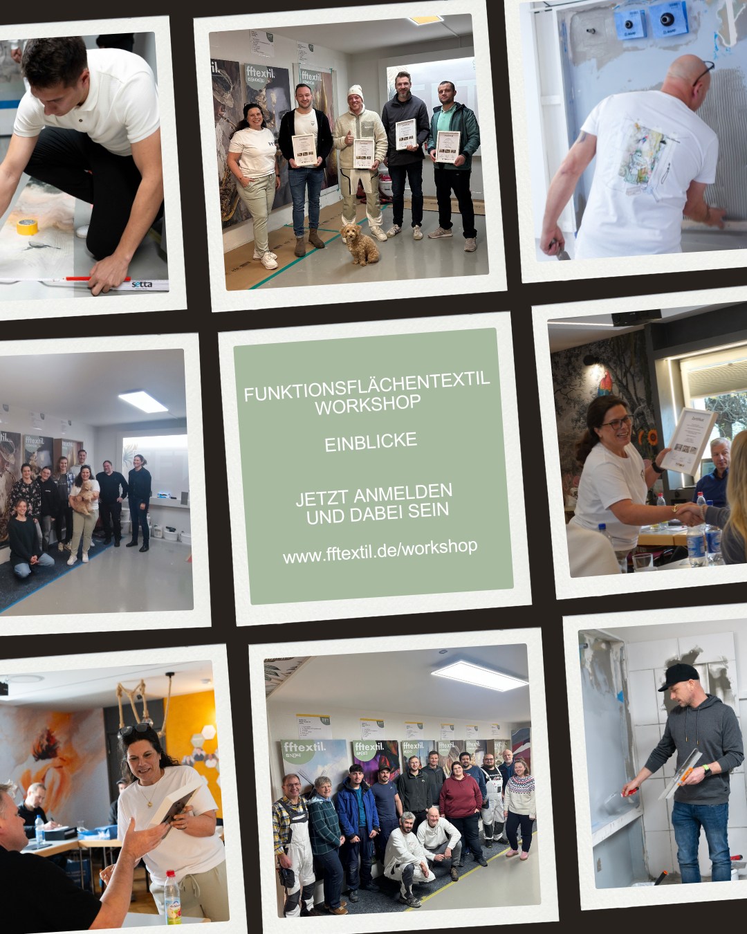 Stell dir vor, du kannst deinen Kunden fugenlose Lösungen für Dusche, Bad, Boden oder sogar Fassade anbieten, sicher, geprüft und mit echtem Wow-Effekt.
In unserem Workshop lernst du nicht nur die richtige Verarbeitung im direkten Nassbereich inklusive Abdichtung & Versiegelung, du bekommst auch das Wissen und die Strategien, um deine Leistungen selbstbewusst zu verkaufen.
Mehr Möglichkeiten. Mehr Sicherheit. Mehr Umsatz. 🚀
Werde zum Experten für crocodile, spider & snake. 👉 Melde dich jetzt an und sichere dir deinen Platz!
#handwerk #fugenlos #malerundlackierer #tapete #fftextil #workshop #handwerk #fortbildung #2026 #weiterbildung #jetztbuchen