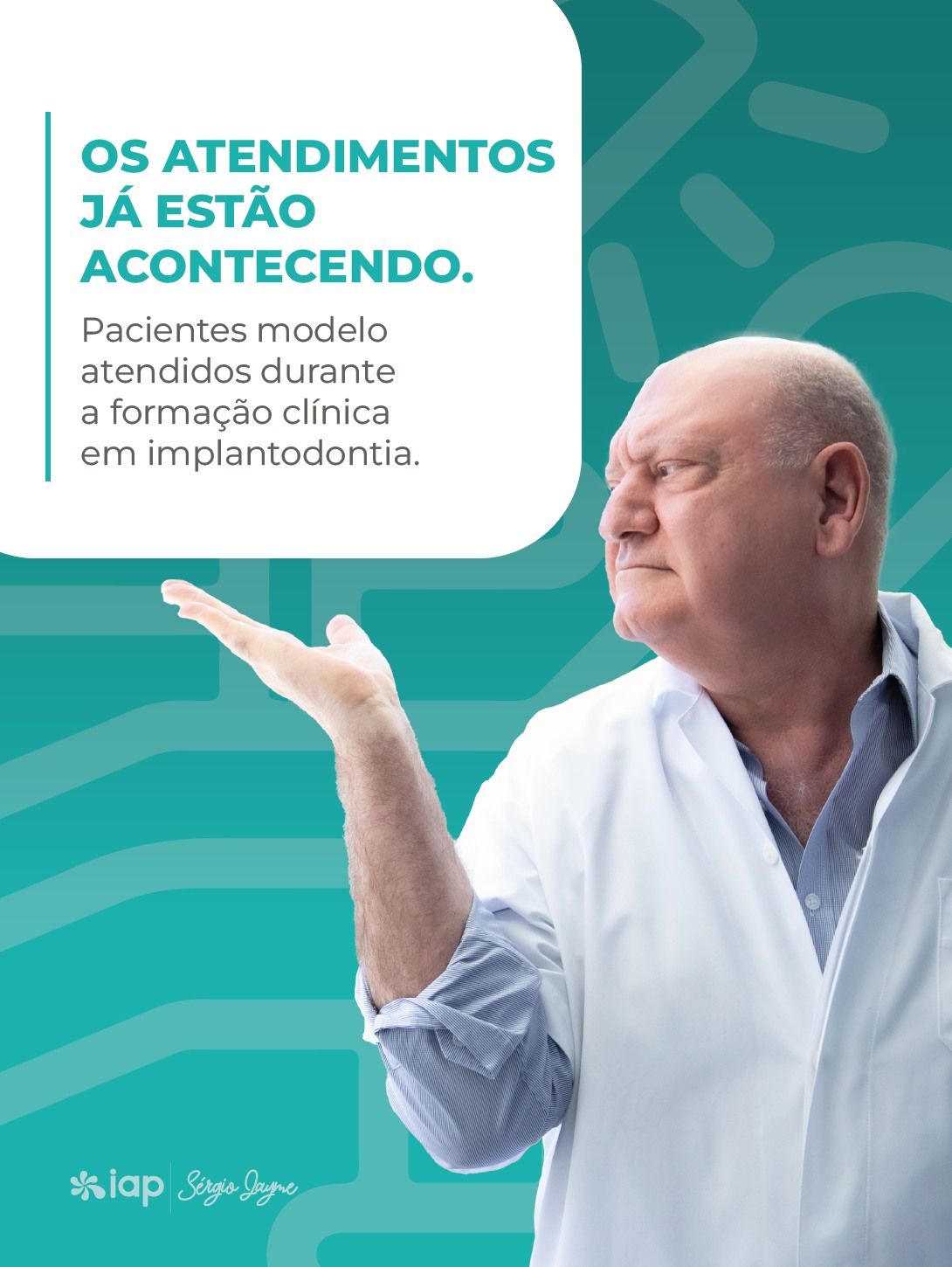 Com o curso já em andamento, os atendimentos com pacientes modelo fazem parte da rotina clínica.
Cada caso passa por avaliação criteriosa, planejamento detalhado e acompanhamento profissional durante todo o tratamento.
Os procedimentos são realizados em ambiente clínico estruturado, como parte de uma formação supervisionada, o que permite ao paciente acessar o implante dentário com condições especiais e valores mais acessíveis.
Tratamento sério, com critério, segurança e foco no resultado.
👉 Informações sobre paciente modelo no link da bio
📲 Envie para quem precisa