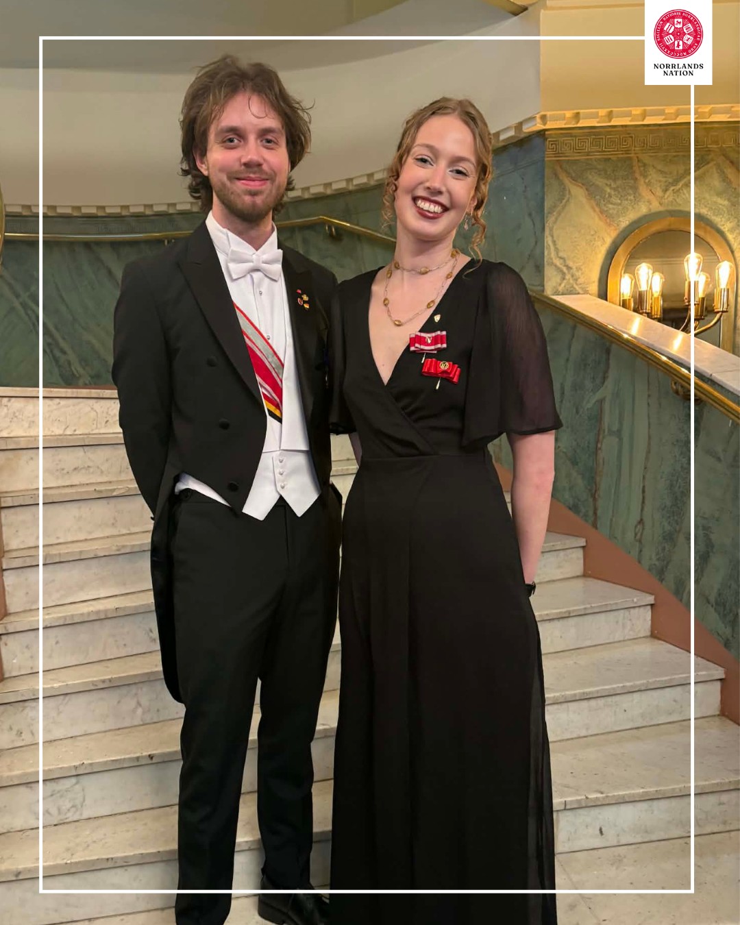 I helgen hade Norrlands nation, via två norrlänningar, äran att få närvara Vasa nations 118:e årsfest!
Stort tack @vasanation för att Norrlands fick komma!
Vill du också åka som stipendiat till någon av nationens vännationer? Håll utkik på anslagstavlan utanför Kuratorsexpeditionen där inbjudan då och då sätts upp!
___
This weekend, Norrlands, through two norrlänningar (active members of Norrlands nation), had the honor to attend Vasa nation's 118th årsfest!
Many thanks to @vasanation for inviting Norrlands!
Would you also like to go as a scholarship holder to one of the nation's friend nations? Keep an eye on the notice board outside the Kuratorsexpedition (Curator's office), where invitations are posted from time to time!