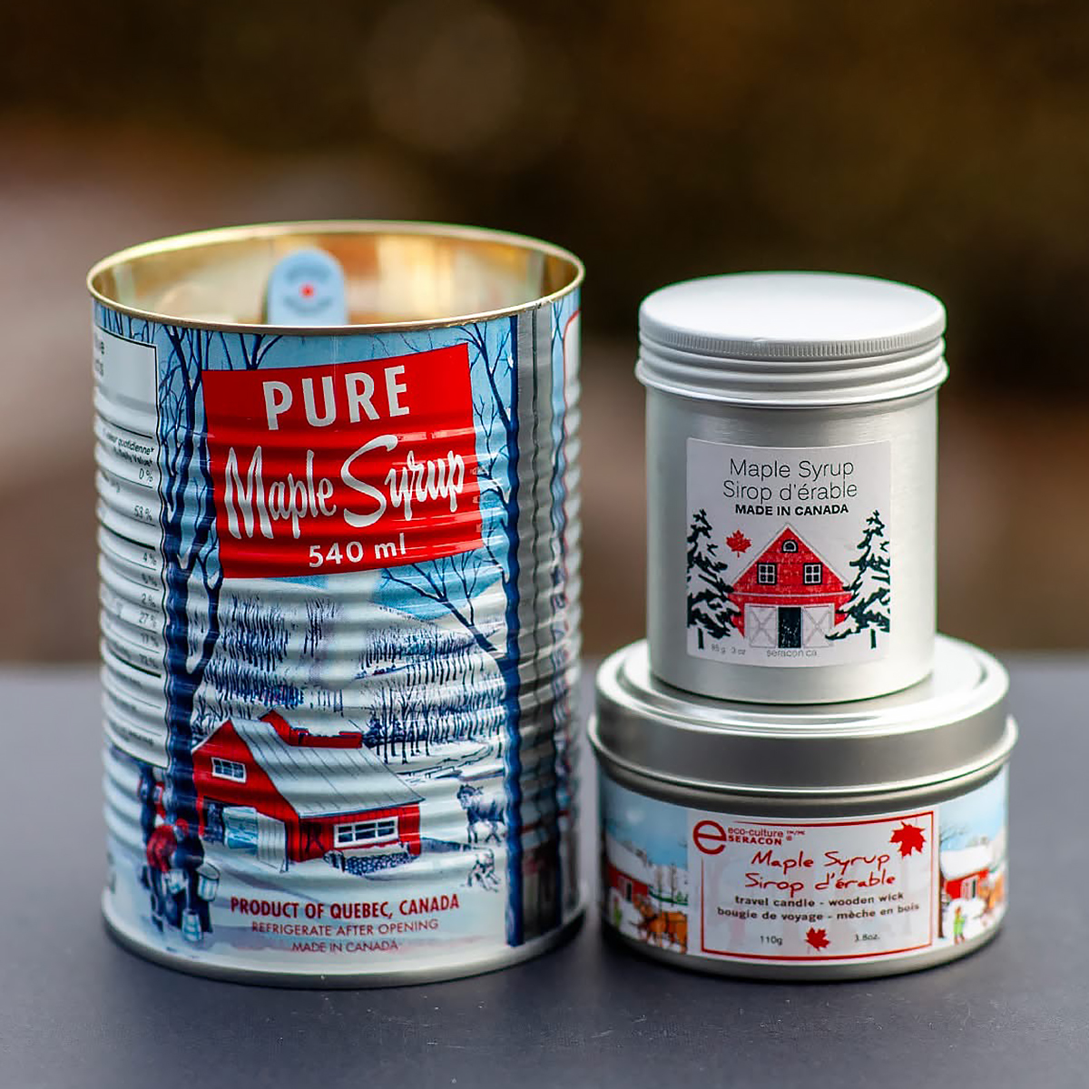 Maple syrup season is here. Save on calories ... light a candle instead.
#muskokamercantile #muskokashipyards #maplesyrupseason