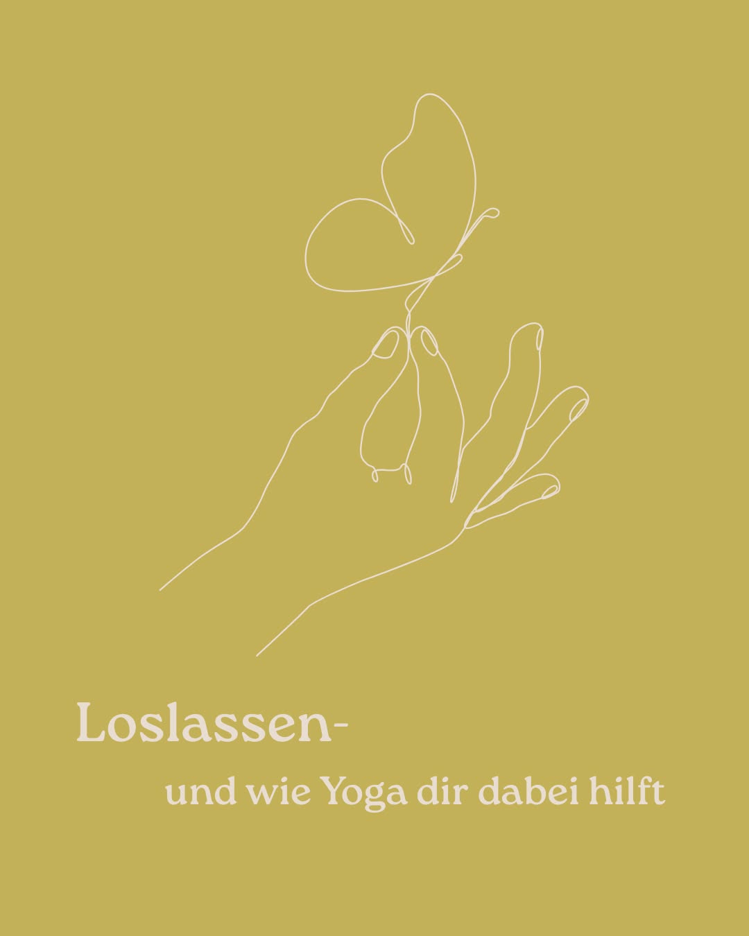 Loslassen.
Ein kleines Wort mit so viel Wirkung - aber wie?