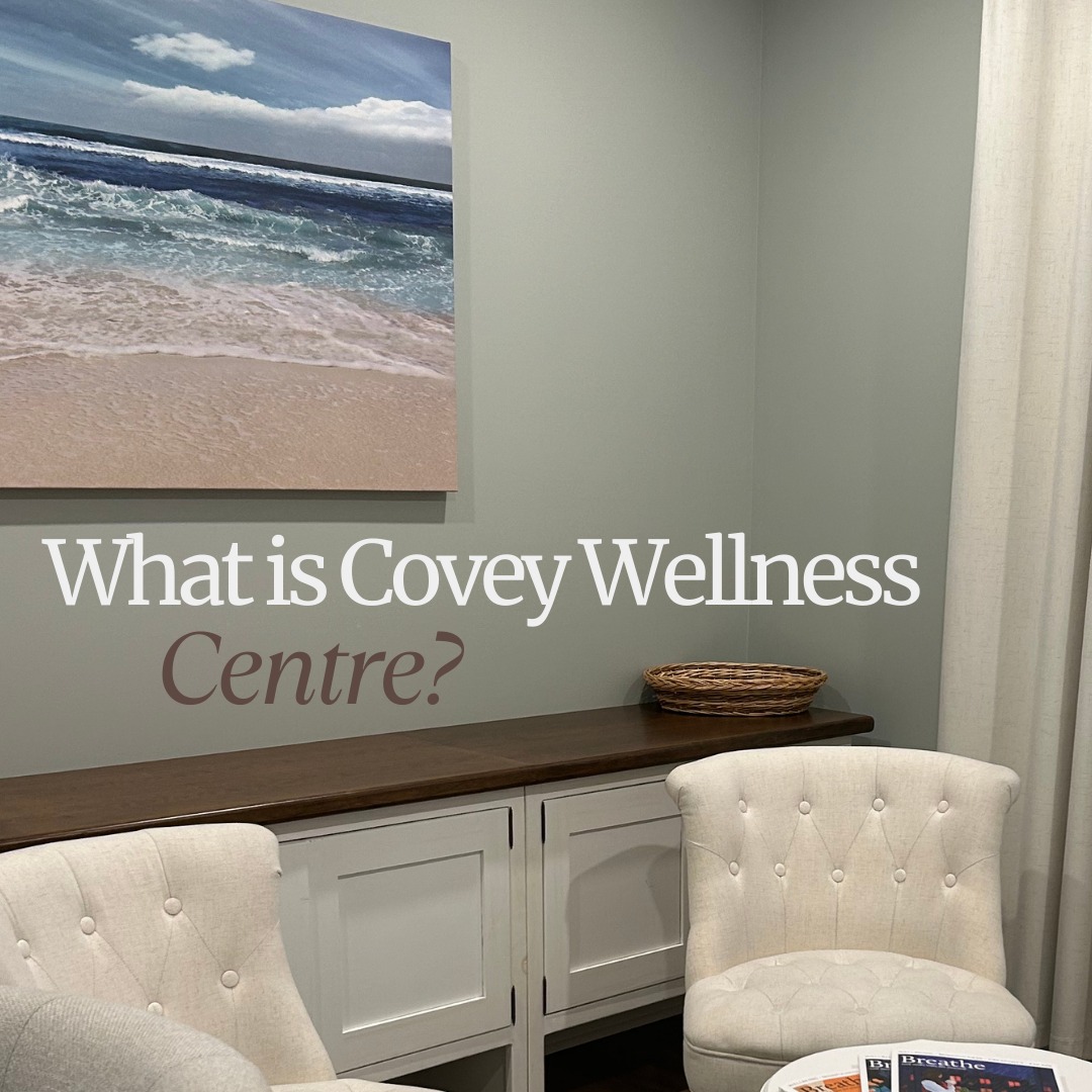 For those who are new here — we wanted to take a moment to reintroduce ourselves!
Covey Wellness Centre offers psychotherapy services to our community, with knowledgeable and talented therapists providing both in-person and virtual sessions.
Many people don’t realize that Covey Wellness Centre also has a wellness shop that’s open to both clients and the public! Our shop carries much more than just books. You’ll find a wide range of household and personal care items, including non-toxic cleaning products, skincare, body care, makeup, and more.
Our friendly staff love welcoming visitors and are always happy to help you make informed choices before purchasing. We also have plenty of testers available so you can try products for yourself!
Come visit us:
Tuesdays–Fridays: 11 AM – 5 PM
Saturdays: 9 AM – 3 PM
We can’t wait to see you!
You can also follow us on Instagram @coveywellnesscentre