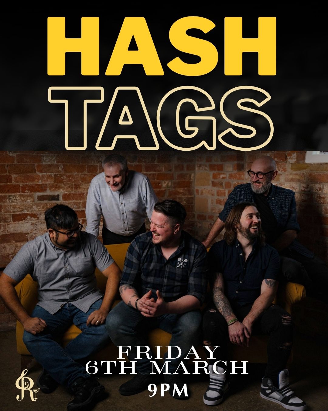 The ultimate party band are back in town! The Hashtags are ready to light up the Ronnies dancefloor this Friday. Get your weekend underway in true Ronnie's style - let's PARTY!!
#cocktailbarwarwick #livemusicwarwick #warwickbars #drinksandvibes #cocktailsandmusic