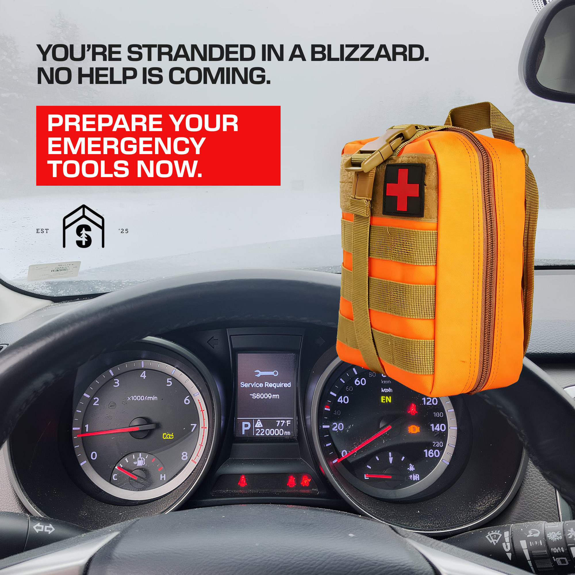 When the roads turn into a frozen trap, your car is either a life-raft or a cold tomb. Equip your vehicle with professional-grade emergency tools before the next storm leaves you isolated. Your survival tools is here. 🛡️Always be ready.
#TheSuburbanSurvivalist #SuburbanSurvivalist #SuburbanSurvivalStore #GridDown #AlwaysBeReady #EmergencyTools #SolarPower