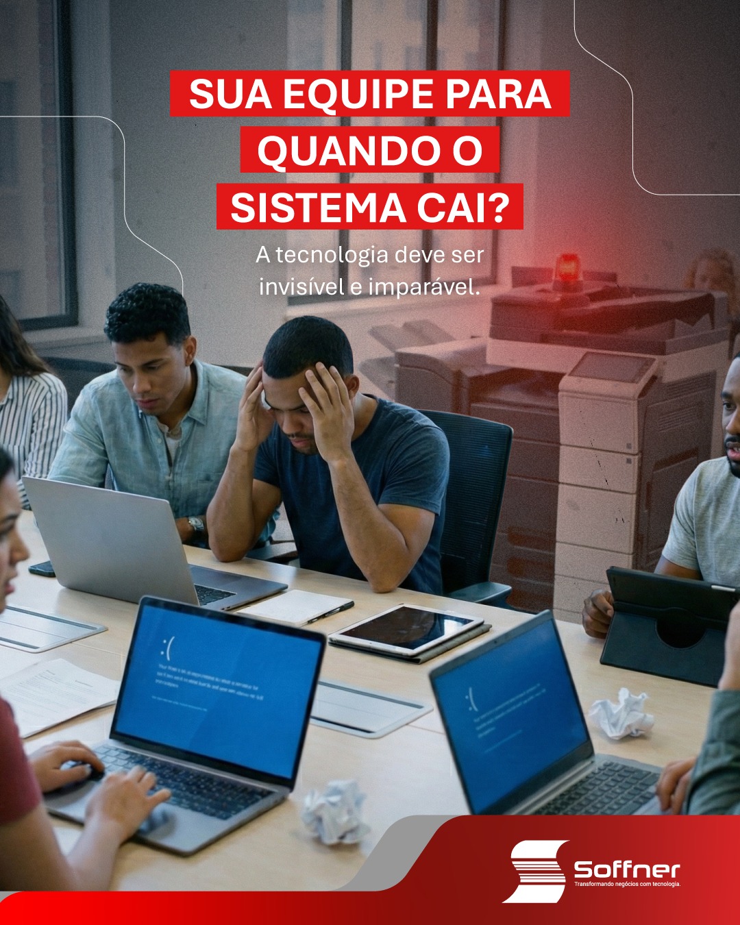 Imagine uma segunda-feira onde a única preocupação do seu time é entregar resultados. Sem telas azuis, sem impressoras travadas, sem espera. O outsourcing de TI não é sobre consertar máquinas, é sobre garantir que o fluxo de trabalho da sua empresa nunca seja interrompido. Deixe a infraestrutura com a gente e foque no seu crescimento.
📞 +55 16 3333-2925
💬 +55 16 9 9789-9200
🌐 www.soffnertecnologia.com