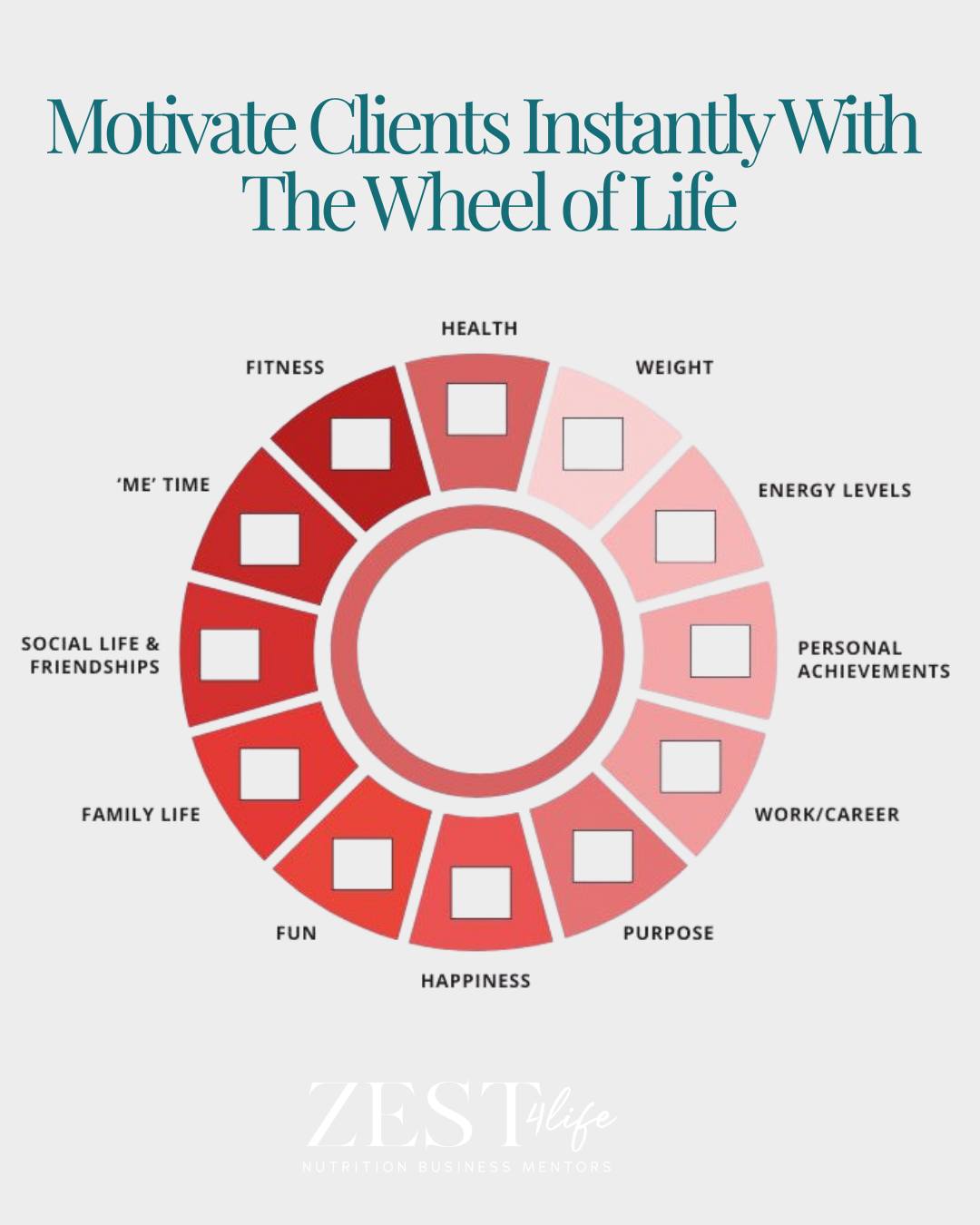 💡 Struggling to help clients take action?
Join our free webinar with Zest4life CEO Carolyn St John Loder and discover the Wheel of Life — a simple coaching tool you can use immediately in every consultation.
✅ Experience the Wheel yourself
✅ Learn exactly how to introduce it to clients
✅ Leave with a ready-to-use framework
Turn insight into action and motivate clients from the very first session.
📅 Dates:
Thursday 12 March, 10 AM (UK)
Thursday 19 March, 12 PM (UK)
🎯 Tap the link in bio to save your spot and start using the tool straight away.