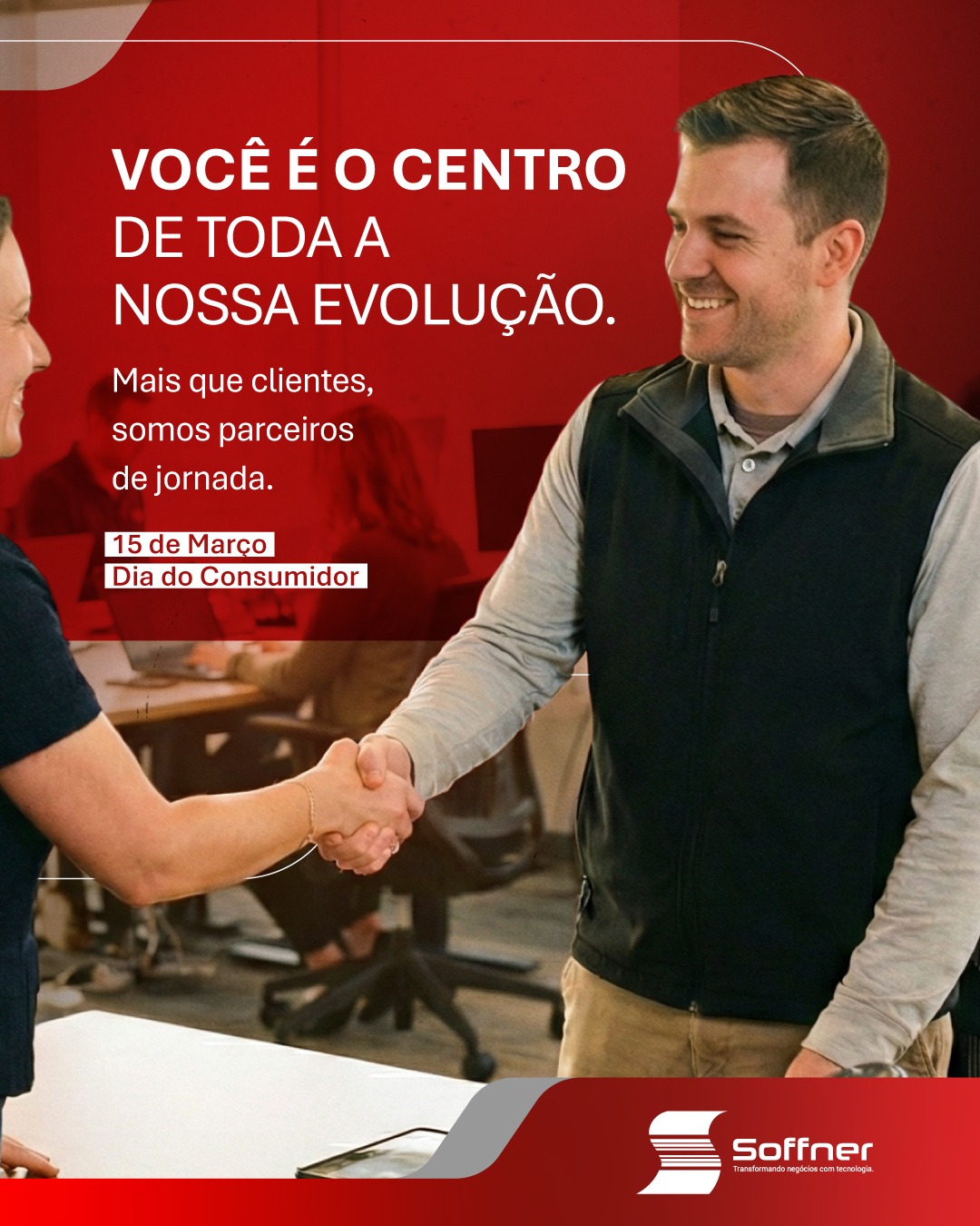 Hoje o nosso agradecimento especial vai para você, que confia na Soffner para cuidar do seu negócio. Cada solução que desenvolvemos e cada suporte que entregamos tem um único objetivo: ver você satisfeito e sua empresa crescendo.
Obrigado por nos deixar fazer parte da sua história! Qual serviço da Soffner mais facilita o seu dia a dia?
📞 +55 16 3333-2925
💬 +55 16 9 9789-9200
🌐 www.soffnertecnologia.com