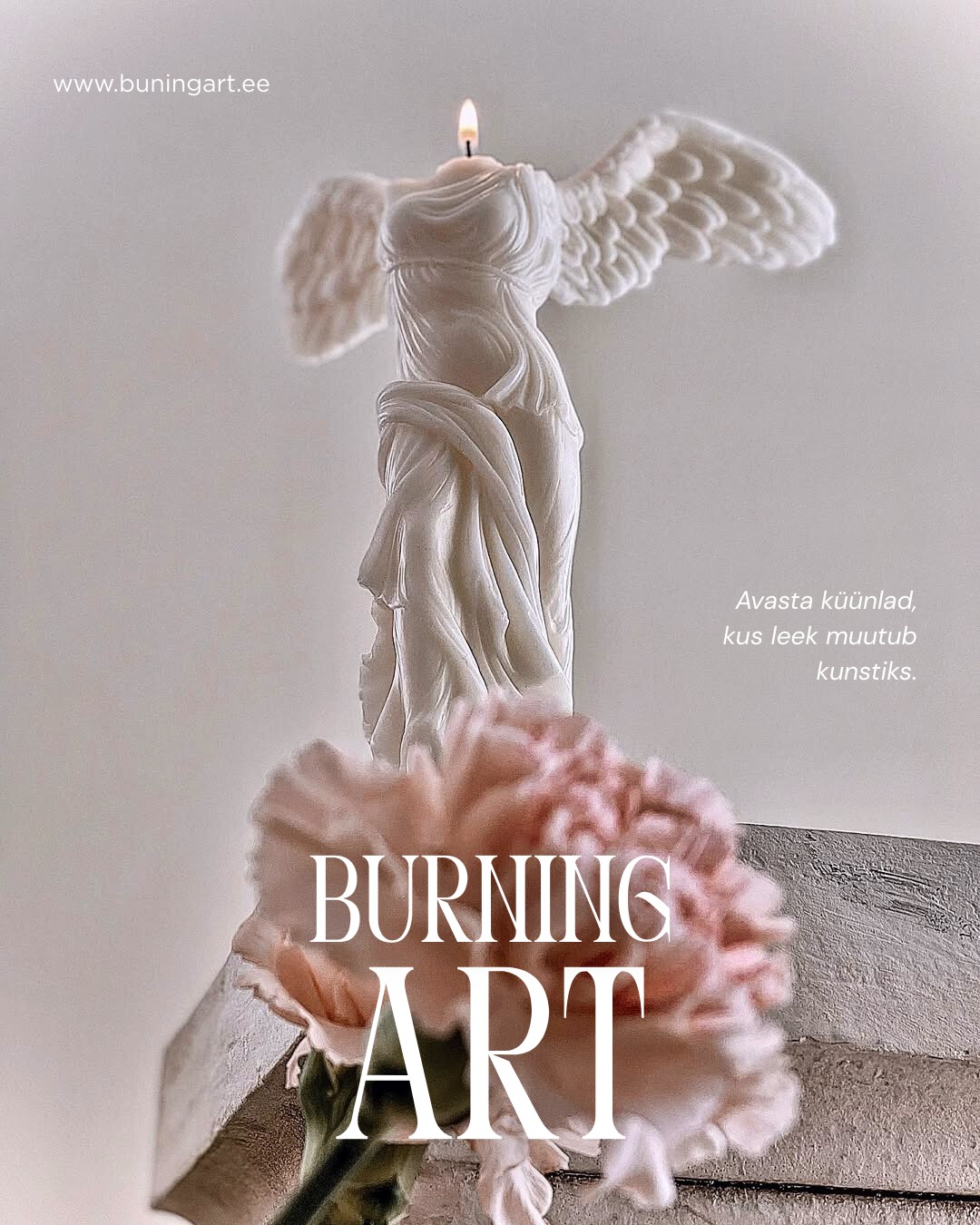 ✨ Küünlad kui väikesed kunstiskulptuurid ✨
Meie küünlad ei ole lihtsalt valgusallikad – need on kui väikesed kunstiteosed sinu kodus. 🕯️🤍
Iga vorm on hoolikalt läbimõeldud, inspireeritud klassikalisest skulptuurist, loodusest või ajatutest siluettidest. Detailid, proportsioonid ja tekstuur loovad tunde, justkui seisaks su ees miniatuurne kunstiskulptuur.
Isegi enne süütamist on küünal dekoratiivne element, mis annab ruumile iseloomu ja sügavust. Ja kui leek süttib, muutub skulptuur elavaks – valgus toob esile varjud, kumerused ja vormi ilu.
Kunst, mida saab kogeda nii silmade kui ka meeltega.
🎁 burningart.ee
-
✨ Candles as Sculptural Art ✨
Our candles are not just sources of light - they are like small works of art in your home. 🕯️🤍
Each form is carefully designed, inspired by classical sculpture, nature, and timeless silhouettes. The details, proportions, and textures create the feeling of a miniature sculpture standing before you.
Even before being lit, the candle serves as a decorative element that adds character and depth to any space. And once the flame is burning, the sculpture comes alive - light reveals the shadows, curves, and beauty of its form.
Art that can be experienced not only with the eyes, but with the senses.
🎁 burningart.ee
#skulptuurküünlad #kunstkodusse #käsitööküünlad #disainküünlad #hubanekodu #küünlavalgus #burningart #eestibränd #minimalistlikinterjöör #kunstilinekodu