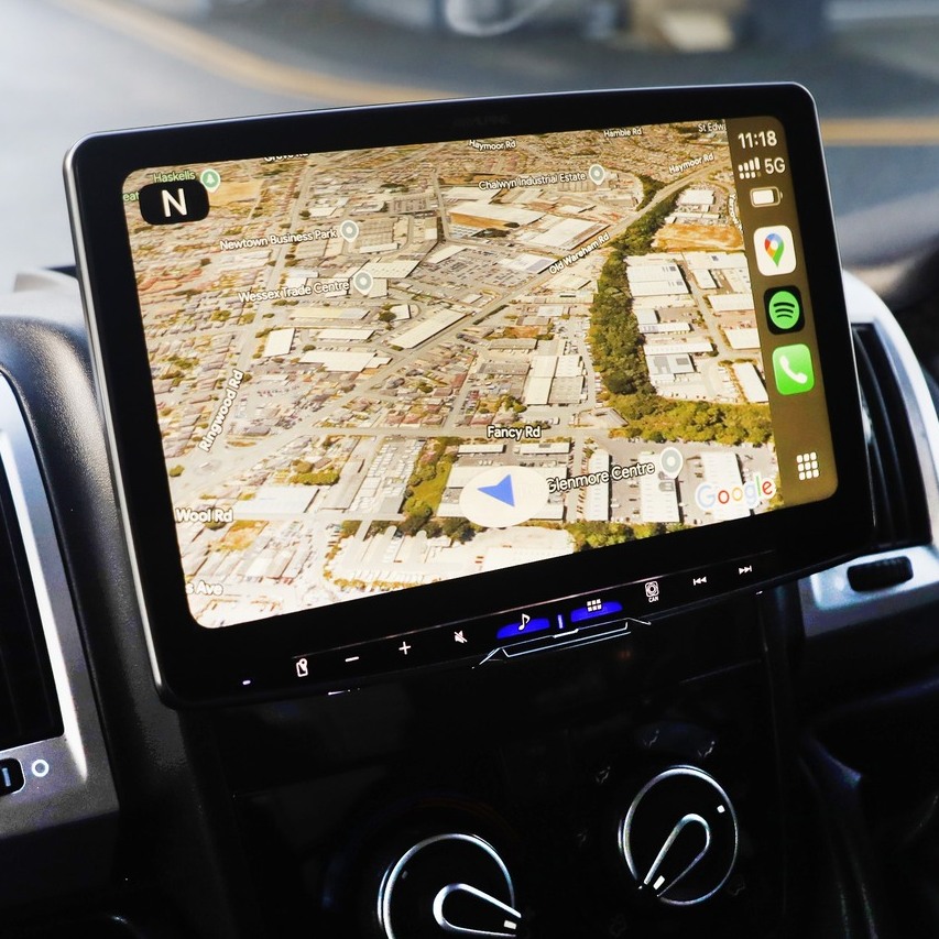 Here are just a few of the Alpine and Pioneer head unit models we’ve installed in motorhomes over the past year!
Bringing modern features, seamless connectivity, and greatly improved sound quality to every journey.