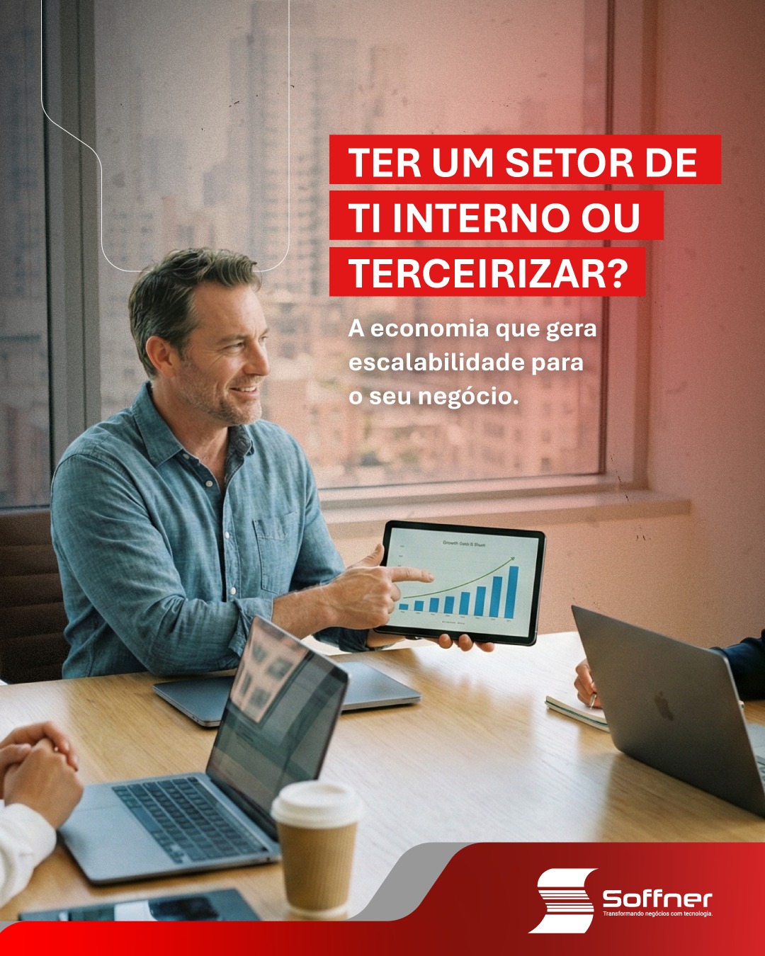 Manter uma equipe interna de TI envolve encargos, treinamentos e uma estrutura física cara. Com o outsourcing da Soffner, você tem acesso a um time de especialistas prontos para atuar por uma fração do custo de uma equipe própria. Mais eficiência, menos burocracia e tecnologia de ponta sempre à disposição.
Quer descobrir quanto sua empresa pode economizar? Clique no link da bio e fale conosco.
📞 +55 16 3333-2925
💬 +55 16 9 9789-9200
🌐 www.soffnertecnologia.com