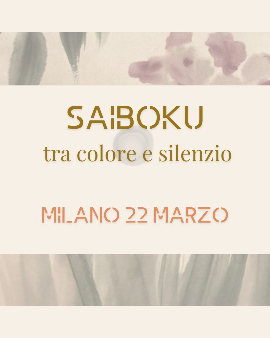 Il glicine scende come una cascata di respiro. La carpa koi attraversa l’acqua con decisione e grazia.
Domenica 22 marzo, a Milano, ci incontriamo per vivere entrambe queste energie attraverso il colore.
La mattina entriamo nel **glicine**.
Il pennello si muove leggero, il gesto si apre, l’acqua guida le sfumature.
Si segue il ritmo naturale del colore che si espande sulla carta.
Si sente il tempo che rallenta.
Si resta dentro la delicatezza.
Il pomeriggio incontriamo la **carpa koi**.
Il corpo si radica, il tratto trova direzione.
La forma prende presenza.
Il colore diventa intensità, movimento, volontà che avanza.
Il Saiboku è una pratica di ascolto attivo.
Ogni pennellata nasce dal respiro.
Ogni pausa nutre il gesto successivo.
La carta accoglie, l’acqua dialoga, la mano si accorda al cuore.
Si lavora in piccoli gruppi (max 8 persone).
I materiali sono inclusi.
Porti con te solo la disponibilità a entrare nell’esperienza.
🎨 Domenica 22 marzo · Milano
10:30 – 12:30 · Il glicine
14:00 – 16:00 · La carpa koi
Il workshop è aperto a tuttə.
Se senti il desiderio di immergerti nel colore e ritrovare presenza attraverso il gesto, puoi riservare il tuo posto dal link in bio o scrivendomi.
Ti aspetto, tra acqua, carta e luce.
Filippo