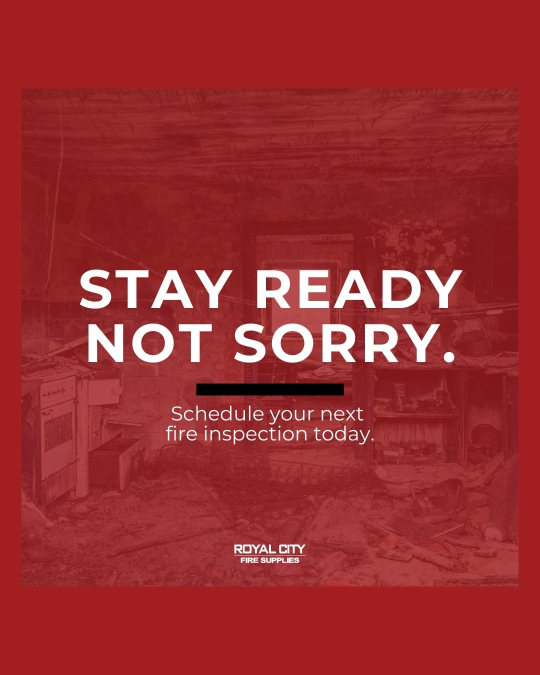 One missed inspection can cost more than you think.
Fire damage is devastating but often preventable. Regular inspections ensure your systems are ready to respond when it matters most. Don’t wait for a close call to take action.
Stay ready. Stay protected. Schedule your next inspection with Royal City Fire Supplies today.
#FireInspectionMatters #LifeSafetyFirst #StayCompliant #FirePrevention #RoyalCityFire #BeProactiveNotReactive