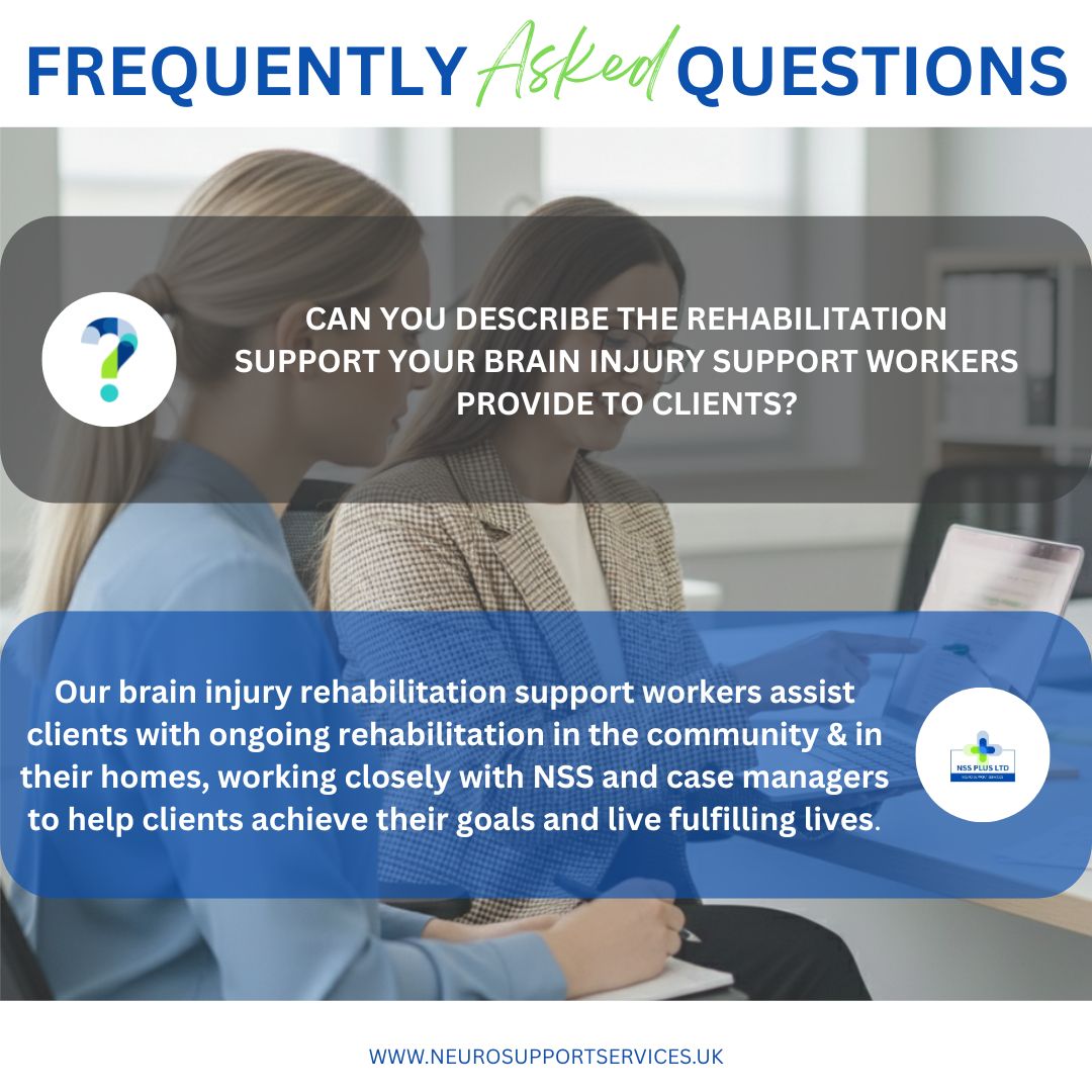 Have a few questions on your mind? ~ 🧠✨
We’ve gathered all our most frequently asked questions in one place to make your journey a little smoother. Whether you’re a Client, a Case Manager, or part of our Support Staff, we’re here to provide the clarity you need ~ 🕊️☁️
Dive into our FAQs for all the details ~ 📖👇🏼 🌐 www.neurosupportservices.uk
#CaseManager #Client #SupportStaff #NeuroSupport #FAQs