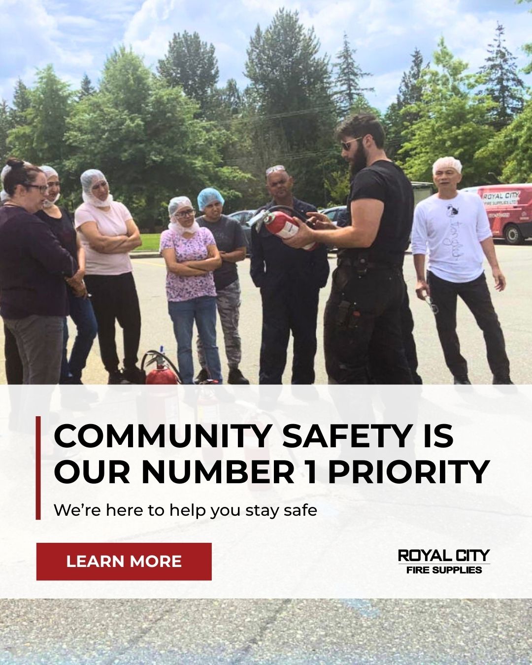 Fire protection goes beyond equipment it's about empowering people.
At Royal City Fire Supplies, we believe that safety starts with awareness. That’s why we’re proud to offer fire extinguisher training and fire safety education in the communities we serve.
From local businesses to residential groups, our team is here to make sure you know how to act fast and stay safe.
Because protecting lives is always priority number one.
#CommunitySafety #FirePreventionTraining #RoyalCityFire #FireSafetyEducation #EmpowerThroughSafety #PreparedNotPanicked