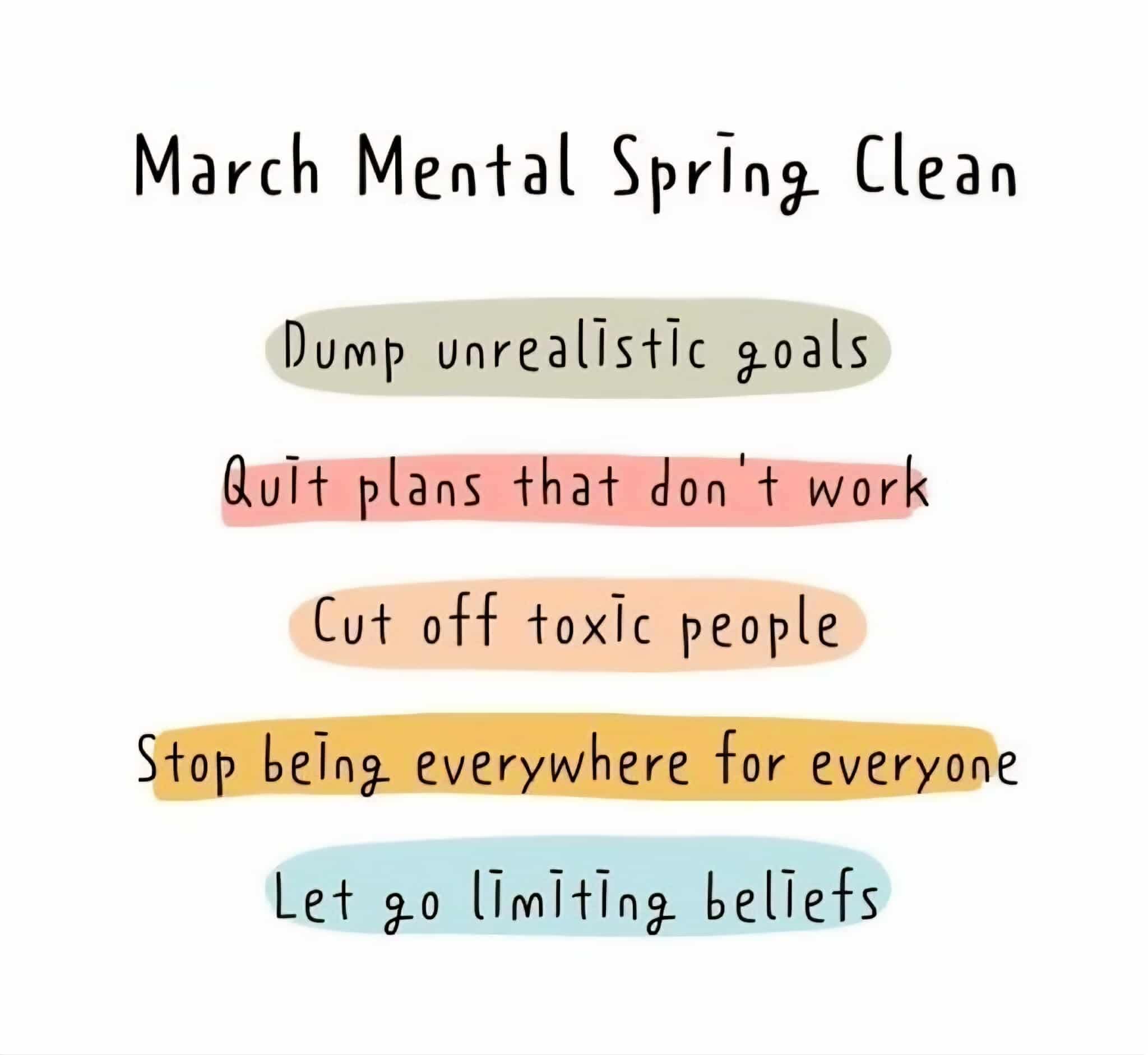 Life is heavy lately. Get your mind ready for the new month!