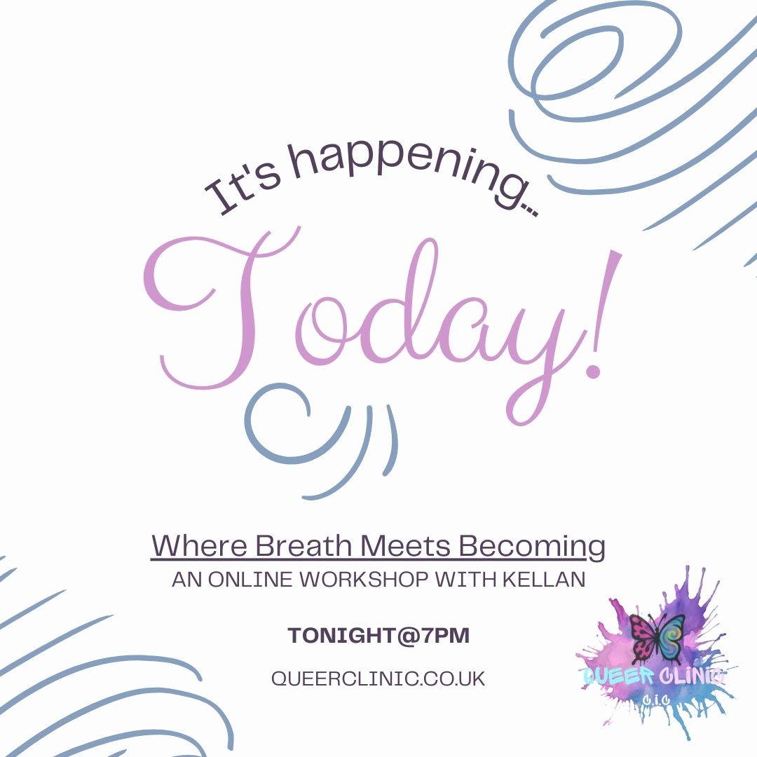 TONIGHT at 7 PM: Where Breath Meets Becoming. 🌬️💫 With @thetransadopteetherapist
Your Sunday evening reset is here. Join guest facilitator Kellan for an online journey of breathwork and cultural reflection.
The Goal: Move from "thinking-centric" stress to internal safety.
The Ritual: Transitioning from the Year of the Snake to the Year of the Fire Horse.
The Vibe: Holistic, grounding, and transformative.
Spaces are limited! Secure your spot now and join us online this evening.
🔗 Link in Bio - what are you waiting for?!
#SundayReset #Breathwork #QueerClinic #InternalSafety #BrightonQueerClinic #QueerClinicBrighton #SelfCareSunday #QueerCommunity #BrightonQueer #TNLCommunityFunded #NationalLotteryCommunityFund #Embodiment #QueerHealing #QueerClinicUK #SelfCare #YearOfTheFireHorse #SundayReset #SomaticHealing #Mindfulness #BreathMeetsBecoming #LunarNewYear #OnlineWorkshop