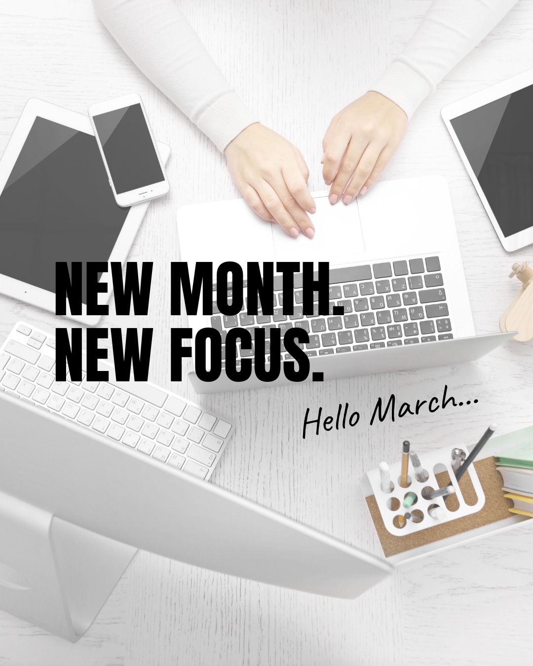 Hello, March. 👋
We are officially entering the final stretch of Q1.
(Don't panic!).
It is easy to look at the date and feel like you’re already "behind" on the goals you set in January. But sustainable growth isn't about how fast you run; it’s about the direction you’re heading.
So, before you dive headfirst into the new month, ask yourself:
Is my to-do list actually moving the needle?
Or is it just "busy work" making me feel productive?
This month, try doing less, but better.
Pick one strategic priority.
Nail that.
Then move on.
👇 Tell us in the comments: What is your ONE main focus for March?