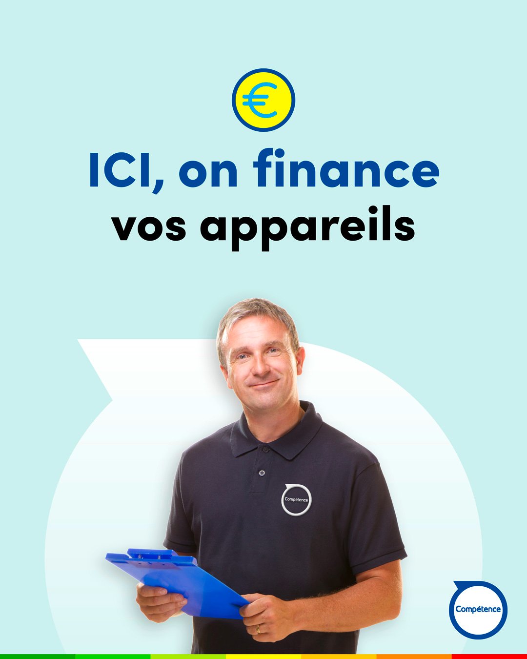 Ici on finance vos appareils 💳
Un projet ? Un besoin ?
Chez Compétence, nous vous accompagnons aussi dans le financement de vos appareils.
Électroménager, TV, multimédia…
Profitez de solutions de paiement adaptées pour vous équiper en toute tranquillité.
👉 Payez à votre rythme et concrétisez vos envies sans attendre.
Renseignez-vous dans vos magasins Compétence.
#Compétence #Financement #PayezAVotreRythme #ServiceDeProximité