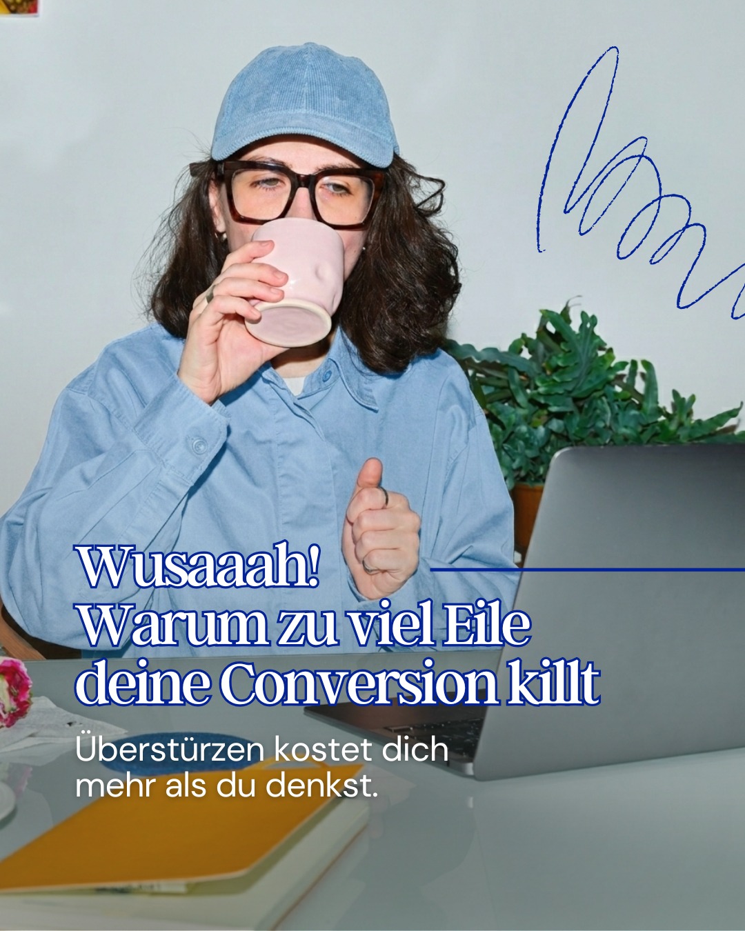 Wer nur beschleunigt, verliert oft Vertrauen.
Mehr Sichtbarkeit. Mehr Anfragen. Mehr Umsatz.
Und am liebsten alles gestern. 🫣
Verstehen wir. Wirklich.
Aber, wenn jede Woche ein neues Angebot droppt, jede Story „nur heute!!!“ schreit und jede Zahl sofort optimiert werden muss, passiert etwas, das kaum jemand auf dem Schirm hat:
Deine Zielgruppe geht in den Stressmodus. 😵💫
Und im Stress wird nicht gekauft.
Im Stress wird gezögert. Oder weiter gescrollt.
Menschen kaufen im Vertrauensmodus. Nicht im Druckmodus. 🤝🏼
Zu viel Tempo wirkt nicht ambitioniert, sondern unruhig.
Und Unruhe überträgt sich.
Was wirklich konvertiert?
✨ Klarheit.
✨ Konsistenz.
✨ Wiederholung.
✨ Substanz.
Nicht der lauteste Launch. Sondern die vielen kleinen, sauberen Schritte. 🪜
Du musst nicht alles auf einmal regeln.
Deine Marke darf wachsen. Stabil, bewusst, nachhaltig. 🌱
Kleine Erfolge sind keine Mini-Gewinne.
Sie sind Fundament.
Lass uns sprechen und gemeinsam eine nachhaltige Strategie entwickeln, die nicht hetzt, sondern wirklich konvertiert. 💁🏼♀️
#brandbuilding #marketingstrategie #conversion #unternehmerinnen #nachhaltigeswachstum