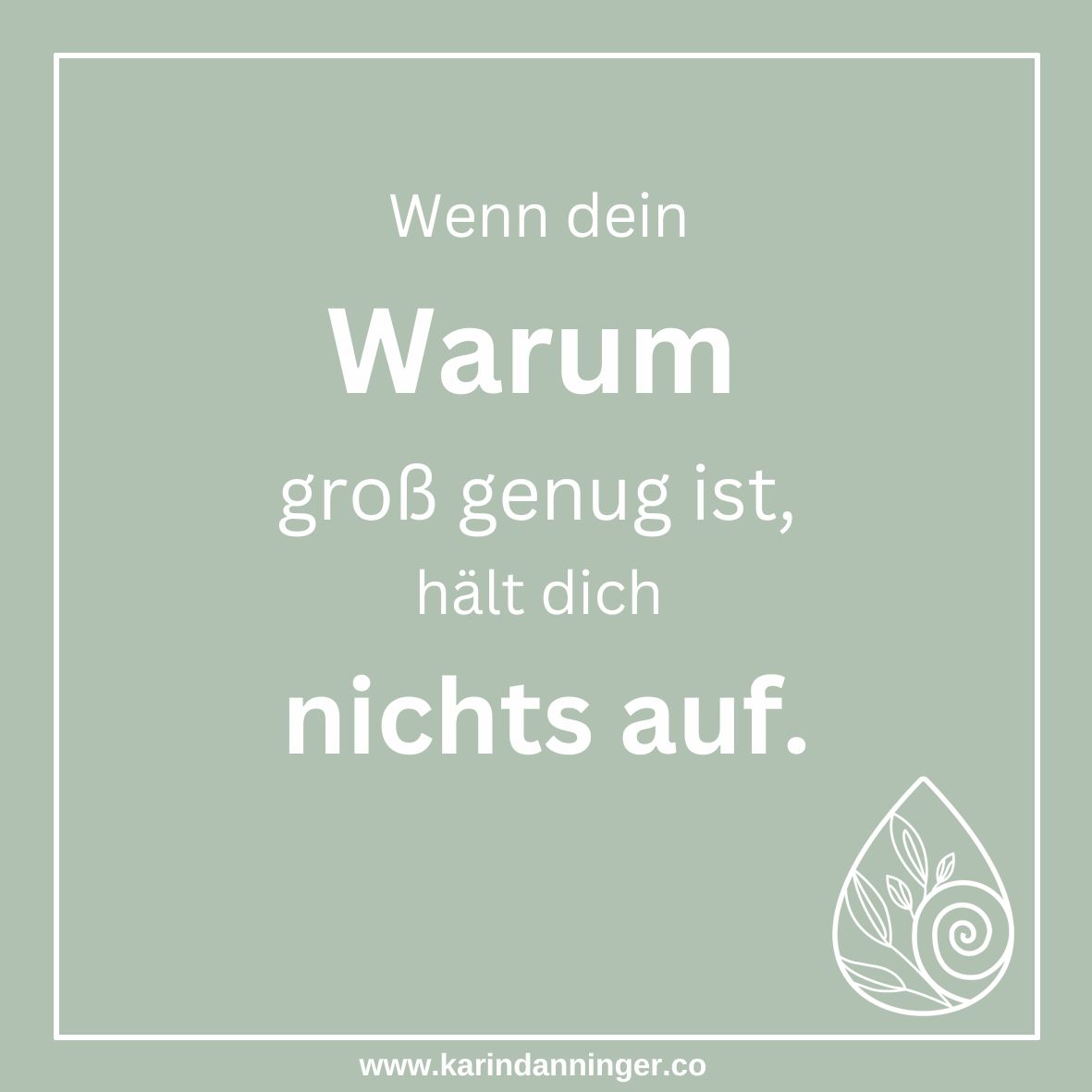 Du kennst das Gefühl: Du willst etwas so sehr, dass es dich nachts wachhält, dass dein Herz schneller schlägt, wenn du nur daran denkst. Dein Leben würde sich leer anfühlen, wenn du es nicht bekommst.
Dieses „Warum“ – das ist dein Motor. Nicht Motivation, nicht Disziplin, nicht Glück. Sondern dein tiefer, persönlicher Grund.
Wenn du wirklich weißt, warum du etwas willst, dann findest du Wege, wo andere aufgeben. Du überwindest Hindernisse, Zweifel und kleine Rückschläge – weil dein Warum stärker ist als alles, was dich aufhalten könnte.
💡 Mein Tipp: Schreib dein Warum auf. Formuliere es klar. Lies es jeden Tag. Lass es deine Entscheidungen leiten. Und wenn du merkst, dass du alleine nicht weiterkommst – ich begleite dich. Gemeinsam finden wir Klarheit, bringen deine Energie in Bewegung und machen dein Warum greifbar.
📅 Dein nächster Schritt: Vereinbare einen Termin – lass uns gemeinsam dein Warum entdecken und Schritt für Schritt umsetzen.
💛 Mit deinem Like zeigst du: Wir sind nicht allein – und vielleicht braucht heute jemand genau diesen Lichtblick.
#karindanninger #motivation #persönlichkeitsentwicklung #zieleerreichen #selbstentwicklung #klarheitfinden #lebensberatung #mindset #warumfinden #wachstum #linz