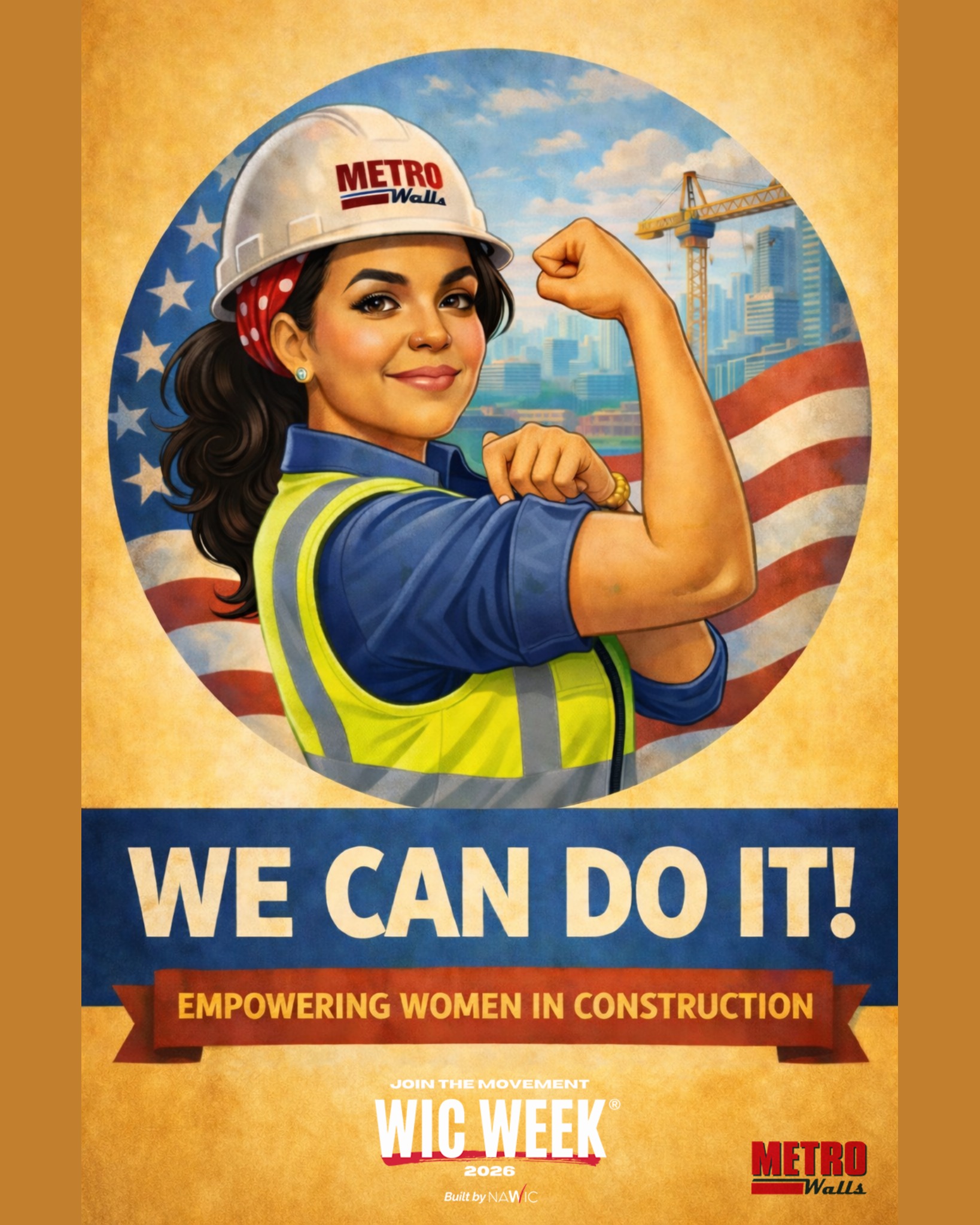 We’re proud to kick off Women in Construction Week 👷♀️
At @metrowalls, we celebrate the women who lead, build, manage, estimate, problem-solve, and push our industry forward every single day. Your leadership, talent, and perspective make our company — and construction as a whole — stronger.
Here’s to opening more paths, creating more opportunity, and continuing to build together. 💪
#WomenInConstruction #WICWeek #MetroWalls #BuildTheFuture