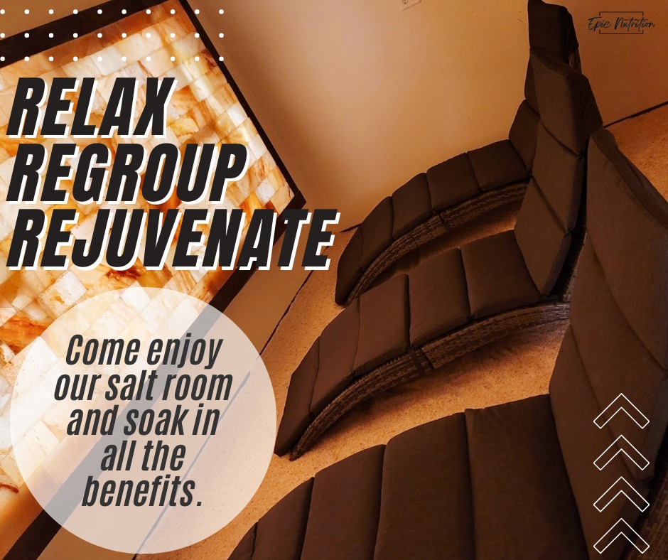❄️✨ ESCAPE THE WINTER BLUES ✨❄️
Okay Epic Fam… winter in Minnesota is NO joke 🥶
If the gray skies, stuffy noses, dry skin, and low energy have been hitting hard lately… we’ve got your warm little reset waiting for you. 💛
Step into our Salt Room and:
🌬️ Breathe deeper
💆♀️ Relax your mind
✨ Soothe winter skin
🧘♀️ Let the stress melt away
It’s 45 minutes of quiet, cozy calm while the snow keeps doing its thing outside.
Pair it with your favorite Epic shake or tea and turn your visit into the ultimate winter pick-me-up. ☕🥤
You don’t have to survive winter… you can RESET through it.
Message us to book your session or stop in and ask about availability! ❄️💙
#EpicReset #WinterWellness #ByeWinterBlues #SaltRoomSeason