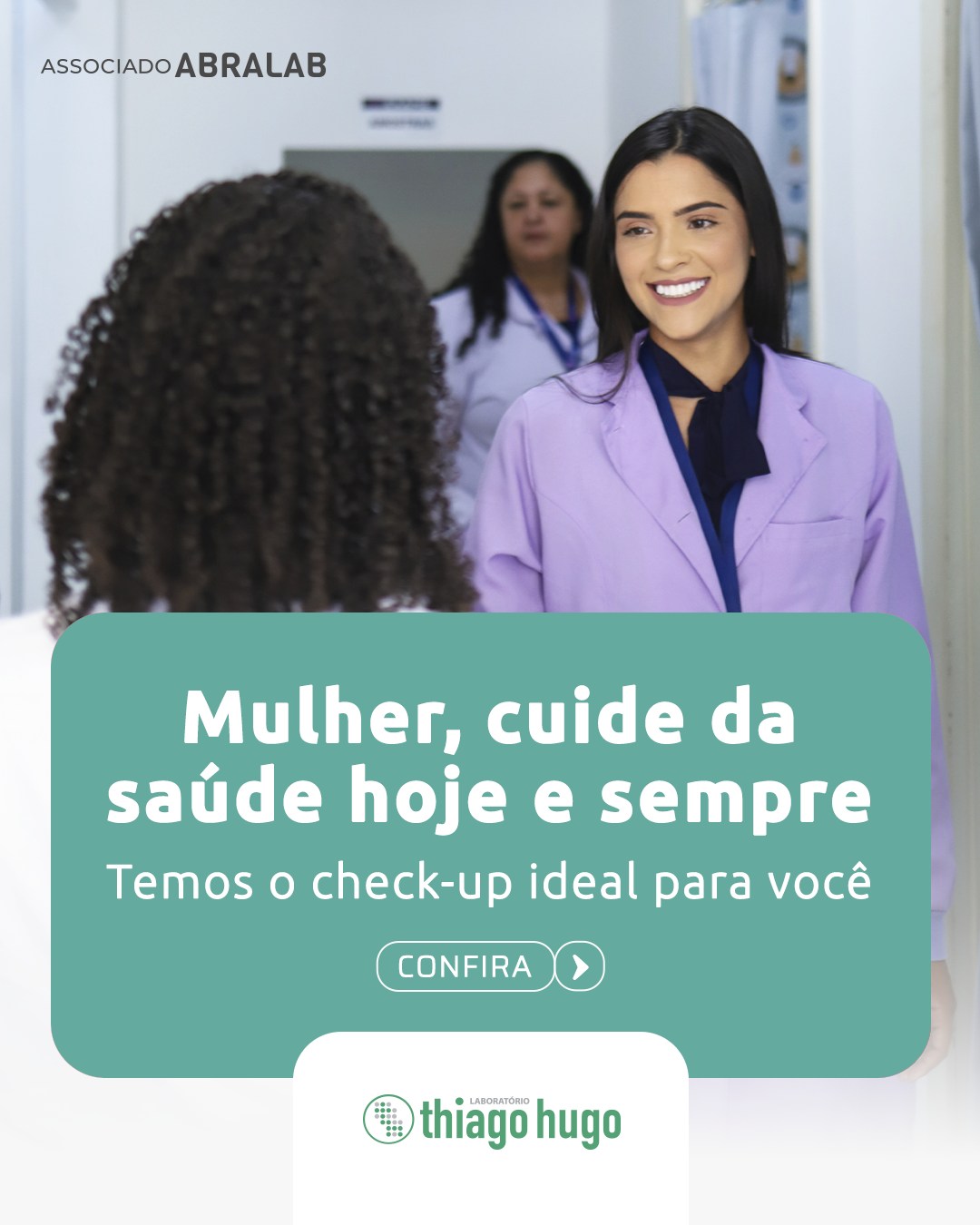 🌸 No Mês da Mulher, reforçamos a importância do acompanhamento da saúde feminina em todas as fases da vida. O check-up ajuda nessa tarefa, identificando alterações precocemente e contribuindo para você ter mais qualidade de vida.
📲 Fale com nossa equipe e saiba mais sobre nossos check-ups.