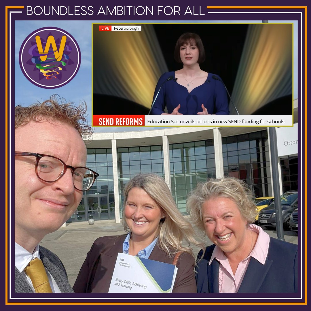 🎉 𝗘𝘅𝗰𝗶𝘁𝗶𝗻𝗴 𝗻𝗲𝘄𝘀! A wonderful moment for our school community to be mentioned on Monday in the Sky News coverage of the new SEND funding package →
🎥 Watch the full clip, link in our story! (we're mentioned at 12:50)
Bridget Phillipson calls Winyates a “brilliant school serving its community”, where staff know and understand every child coming through the gates. Through our cycle of assess, plan, do, review, children receive the support they need to succeed.
This recognition confirms everything we are passionate and proud about: 𝗯𝗼𝘂𝗻𝗱𝗹𝗲𝘀𝘀 𝗮𝗺𝗯𝗶𝘁𝗶𝗼𝗻 𝗳𝗼𝗿 𝗮𝗹𝗹. A small school in the middle of Peterborough doing big things! Thank you for being a part of our incredible journey🌟
.
.
.
#SEND #PrimarySchool #BoundlessAmbitionForAll #EducationNews #PeterboroughSchools #SmallSchoolBigImpact #SchoolCommunity #gratitude #pride