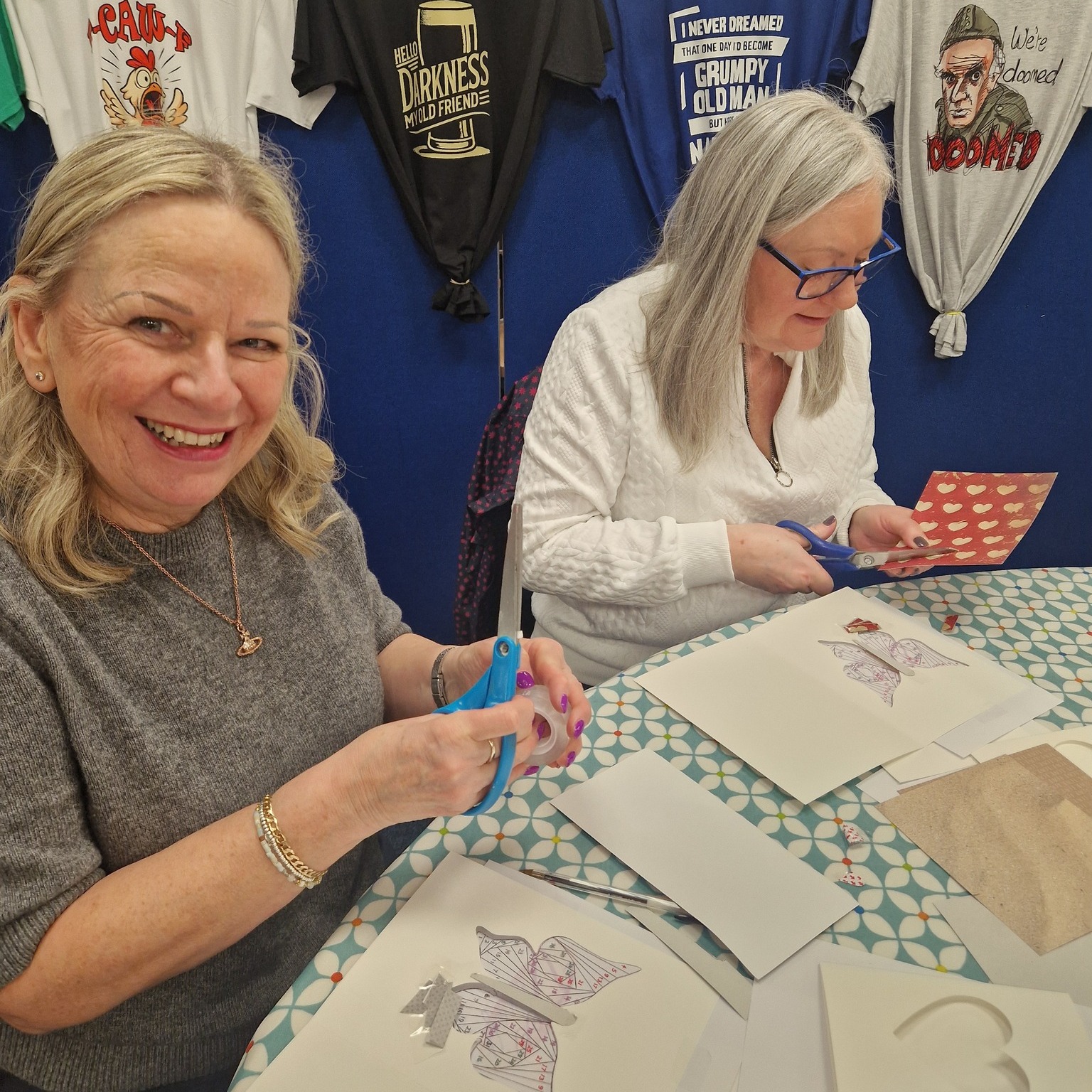 Last night was our monthly Craft Club meet-up, and we spent the evening iris folding - such a relaxing and creative session! ✂️🎨💌 Everyone’s cards turned out beautifully.
Want to get involved? We have a couple of spaces left for next month’s craft session, where we’ll be learning an Easter cross stitch on Wednesday 25th March, 6–8pm 🧵✨
Beginners are always welcome!
To secure your space, contact kirsty@sparkscot.com
✉️💛
