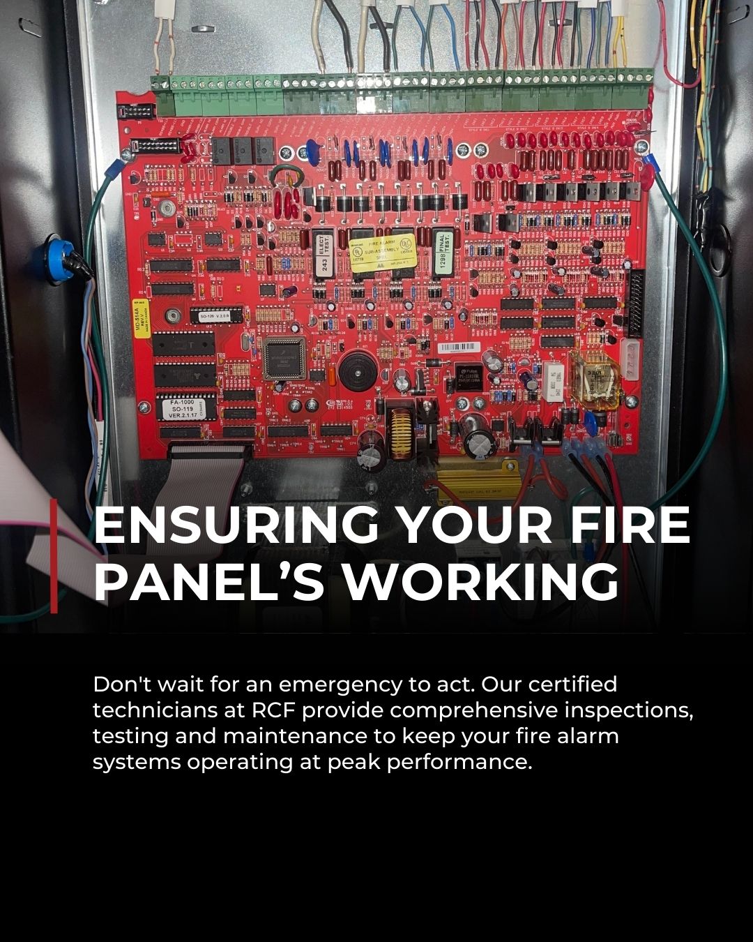 Your fire panel is the brain of your life safety system. Is it functioning like it should?
At Royal City Fire Supplies, we inspect, test, and maintain fire alarm control panels to ensure every component is performing properly before an emergency puts it to the test.
Certified technicians. Reliable service. Total peace of mind.
#FireAlarmSystems #FirePanelMaintenance #LifeSafetyTechnology #RCFExperts #RoyalCityFire #FireProtectionServices