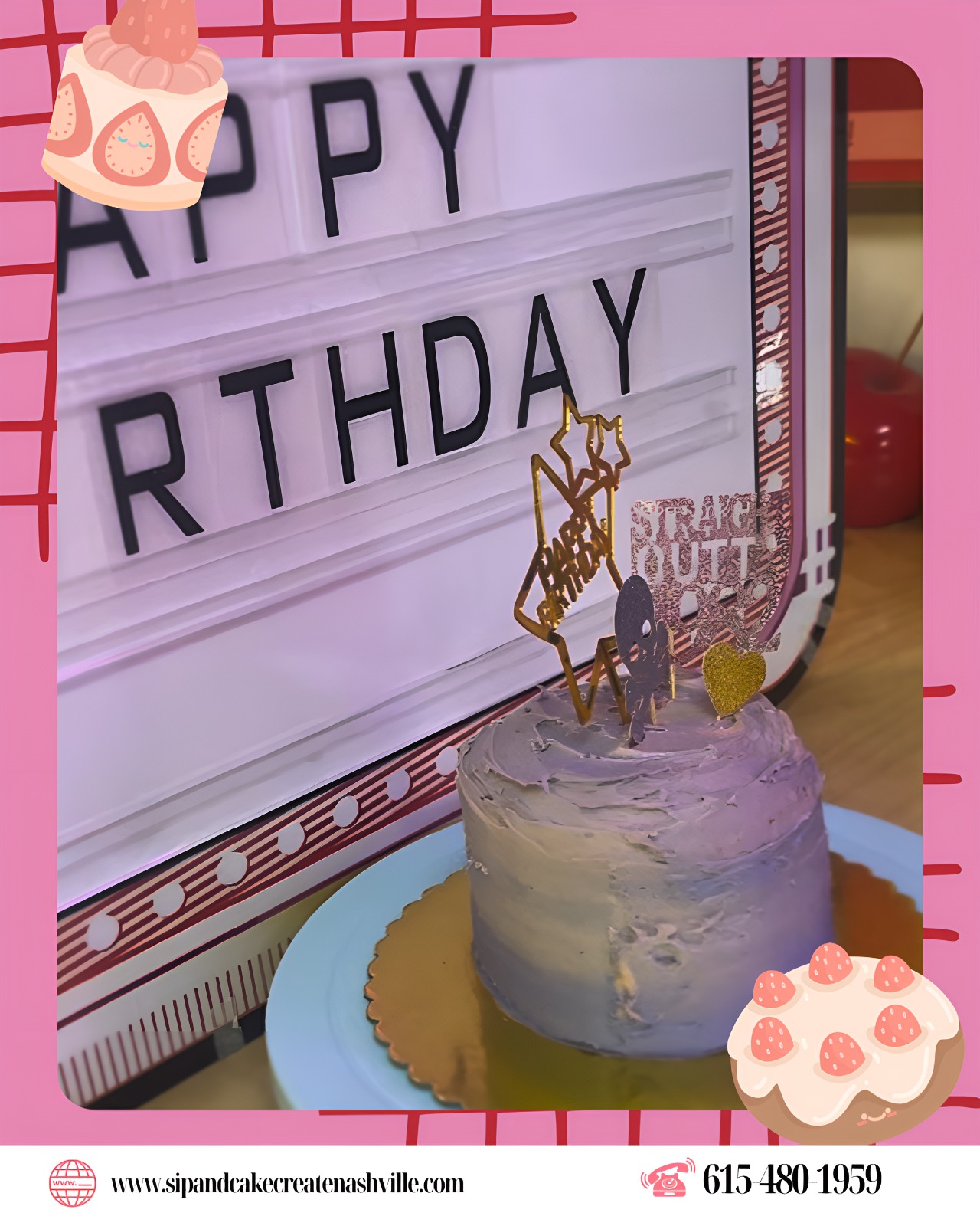 Celebrate your special day in the sweetest way with Sip & Cake Create Nashville! From frosting fun to creative decorating, every moment turns into a memory worth sharing.
Whether itโs a birthday bash or just a reason to indulge, our cake experiences bring joy, laughter, and delicious artistry together. Gather your friends, unleash your creativity, and design a cake thatโs as unique as your celebration.
Book your spot today and let the birthday magic begin with frosting, fun, and flavor!
.
.
๐ณ๐๐๐๐ ๐ด๐๐๐ ๐๐ป ๐ณ๐๐๐ ๐๐ ๐๐๐ ๐ฉ๐๐๐
๐ญ๐๐๐๐๐ ๐๐ ๐๐ป @sipandcakecreatenashville
.
.
#sipandcakecreatenashville #CakeArt #CakeDesign #CreativeBaking #CakeDecoratingFun #BakeAndCreate #EdibleArt #CakeTime #BakersOfInstagram #NashvilleEvents #SweetCreations #CakeStudio #CreateAndCelebrate #CustomCakes #CakeInspiration #SweetMoments #BakingExperience #CakeDecorators #FunWithFrosting #YourCakeYourArt