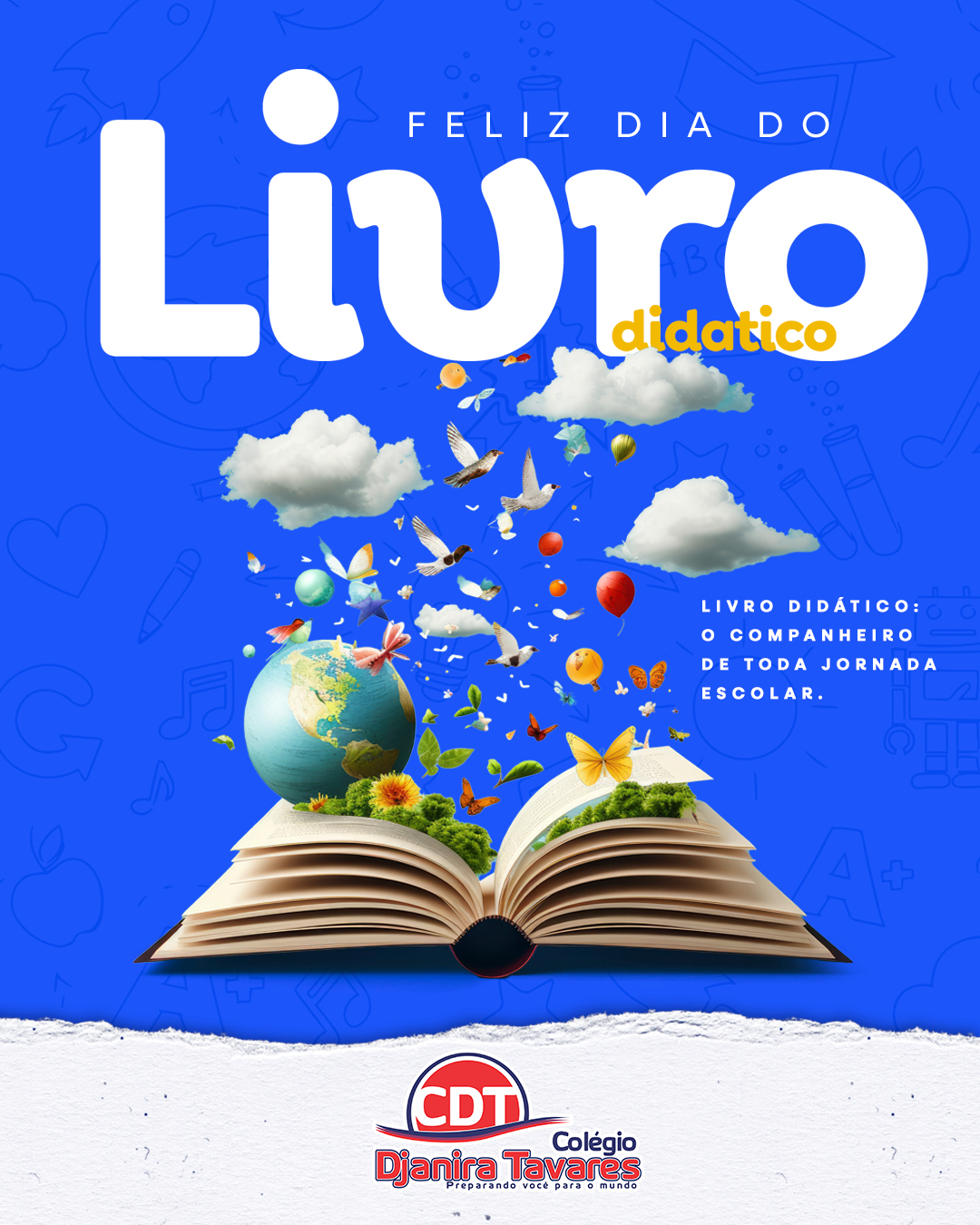 Mais do que páginas e conteúdos, o livro didático é um grande aliado na construção do conhecimento, estimulando a leitura, a autonomia e o pensamento crítico dos nossos alunos.
Aqui no Colégio Djanira Tavares, valorizamos cada ferramenta que contribui para uma aprendizagem significativa e de qualidade. 💙❤