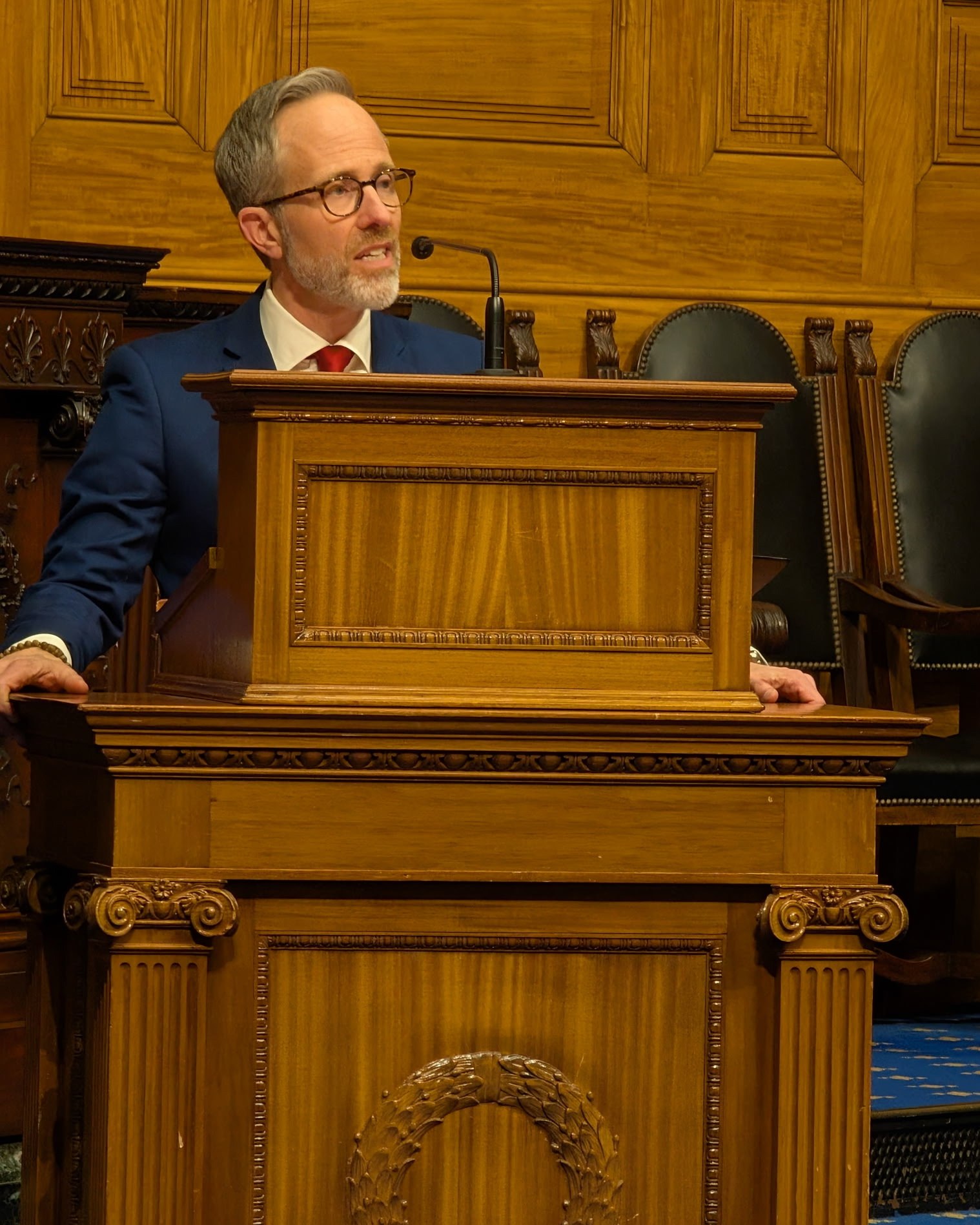 On Thursday, February 26, 2026, I had the honor of delivering my inaugural speech as State Representative for the 10th Bristol District. In the Massachusetts House of Representatives, your inaugural speech is the first time you address your colleagues on legislation to be voted on in that session. For me, it was H.5151, An Act relative to energy affordability, clean power and economic competitiveness. H.5151 is an important step in helping to provide relief to ratepayers at a time when so many costs, including energy costs, are too high. This bill is also about energy company transparency, reliability and supporting the growth of clean energy and combatting climate change. As I remarked in my speech, Energy is a dynamic and challenging issue, one that we must continuously be prepared to act on.