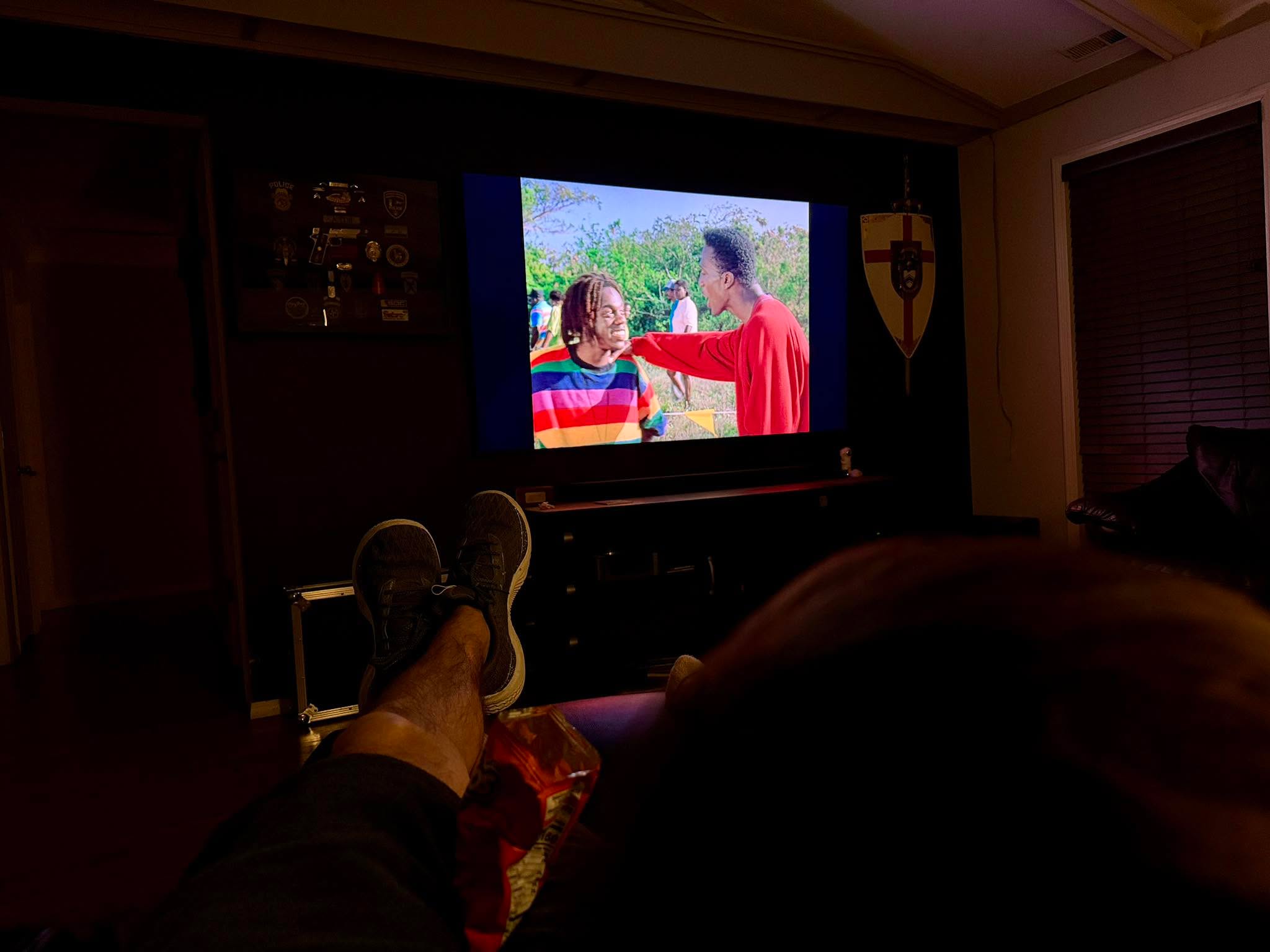 There are certain movies that aren’t just movies, they’re rites of passage.
For movie night tonight it’s time to introduce the kiddos to Cool Runnings.
If you know, you know.
There’s something special about sharing the movies you grew up on, the ones that taught you about heart, grit, loyalty, and getting back up when you fall flat on your face (or sled).
Friday movie night = success.
Feel the rhythm. Feel the rhyme.