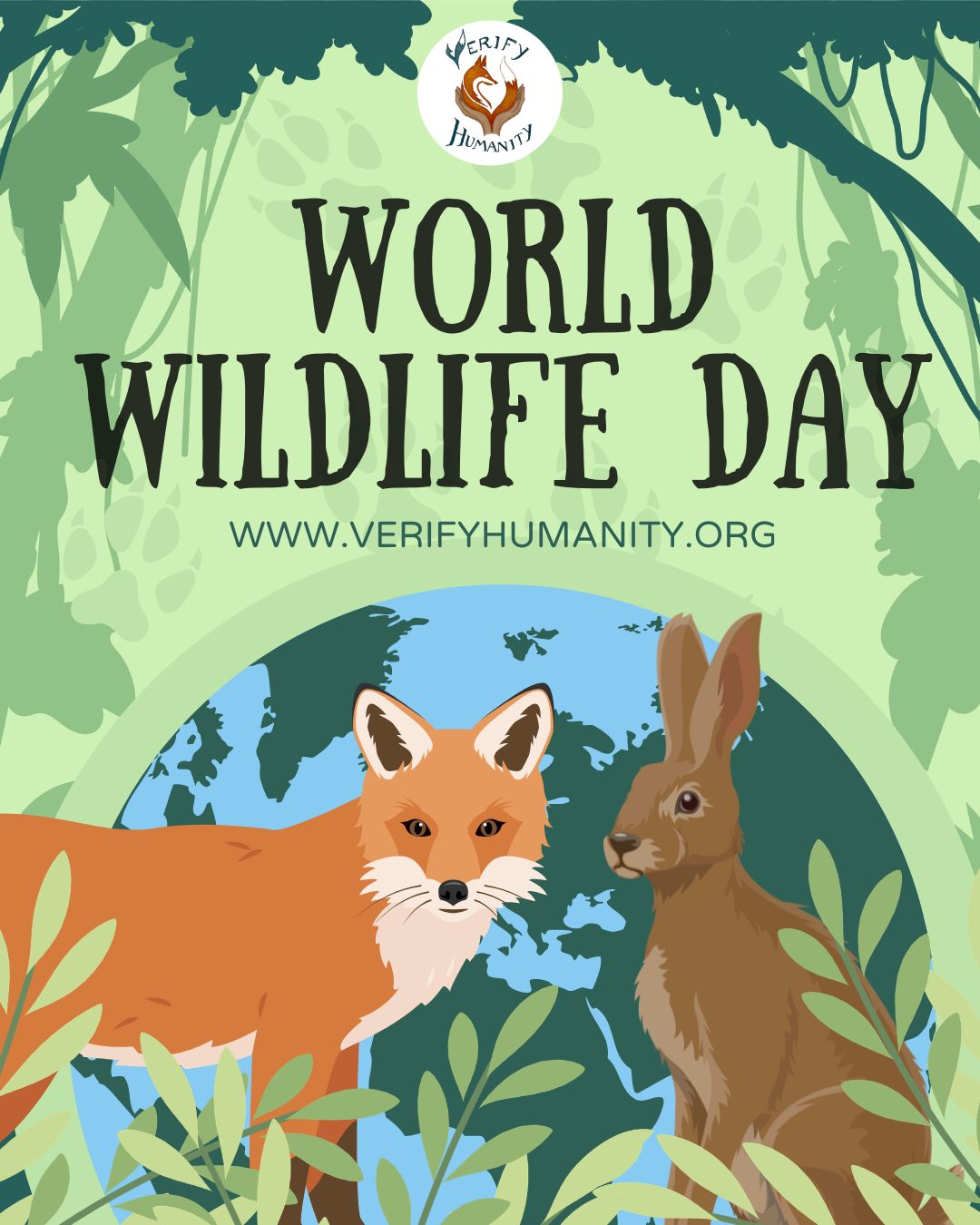 World Wildlife Day! 🌿
Today is a reminder that the wild animals who share our planet are not just beautiful but essential to the balance of life on Earth. Protecting wildlife means protecting their habitats, their freedom, and their right to exist without exploitation or harm.
We urge you to not just to admire animals, but to actively support non-lethal conservation efforts, reduce our impact, and speak up for those who cannot speak for themselves. When we protect wildlife, we protect the future of our planet. 🌍