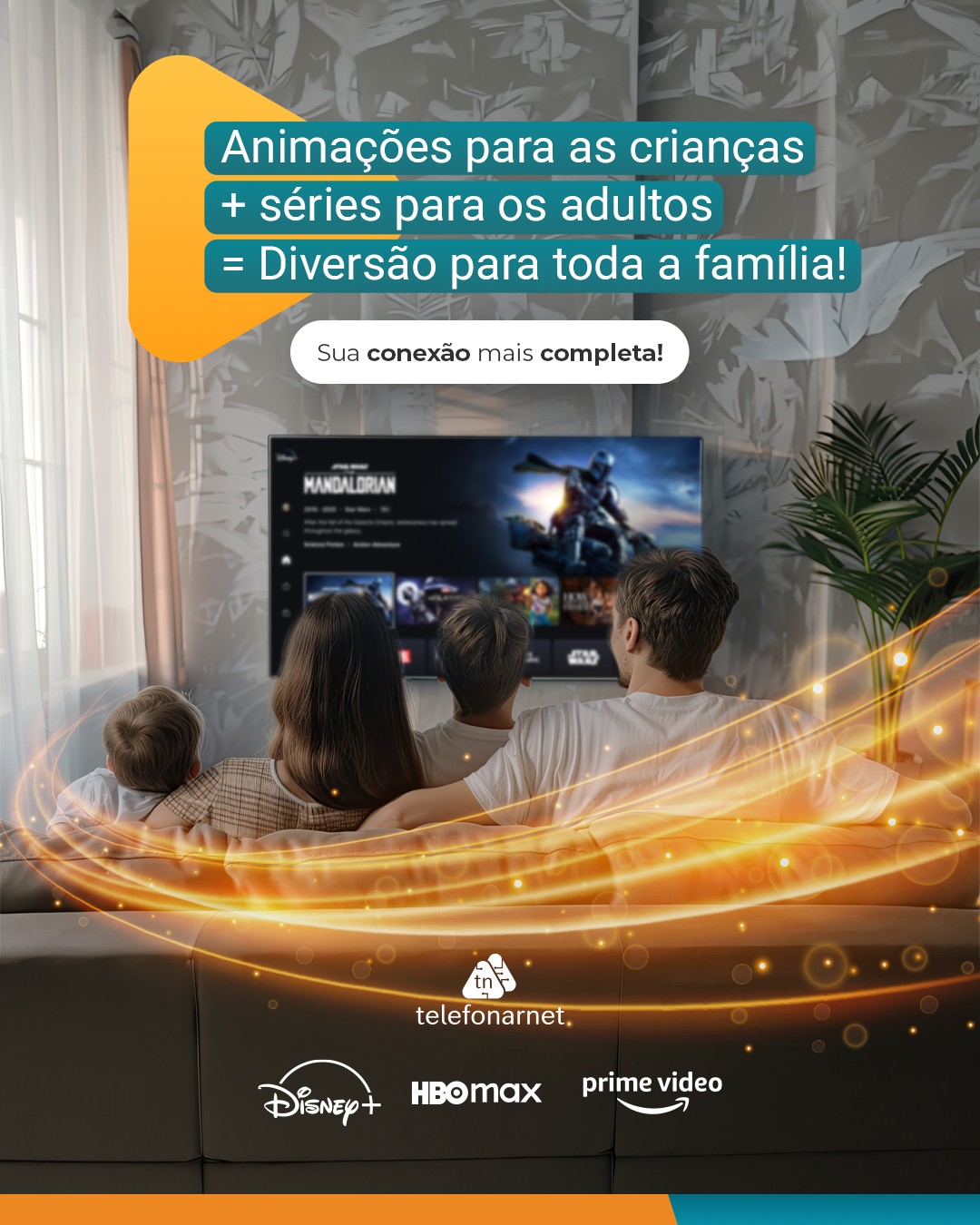 Transforme a hora da diversão em momento de qualidade! 🎉
Com a Telefonar, você tem acesso aos melhores streamings, Wi-Fi grátis e instalação rápida para que todos aproveitem a conexão sem interrupções.
Quer saber qual plano é perfeito pra você? Chama a gente!