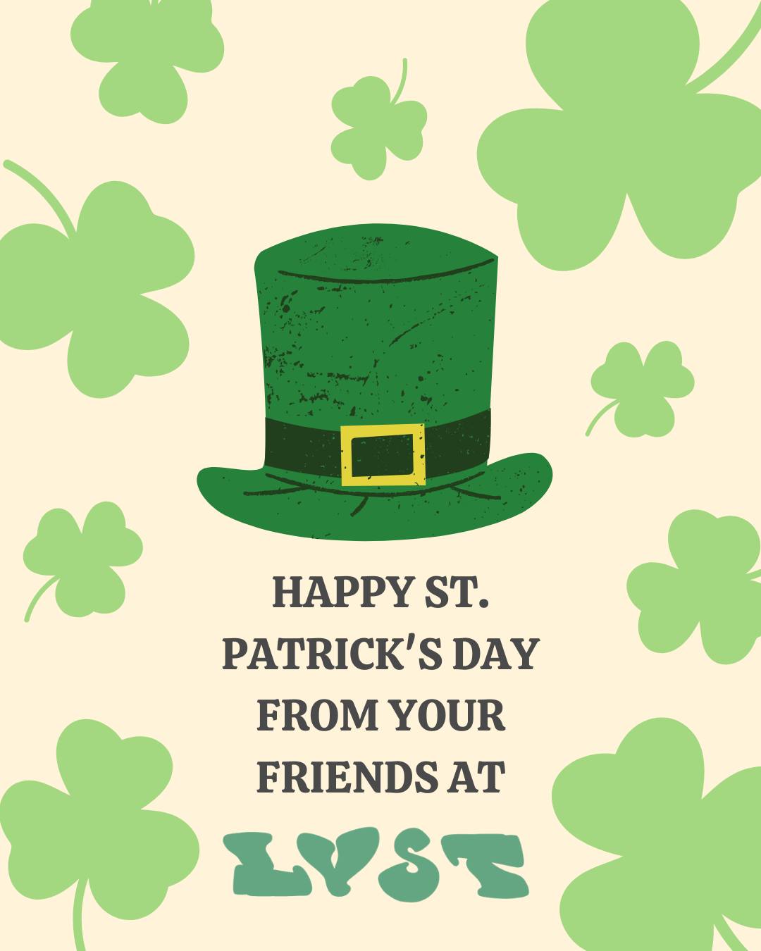 🍀 We're so lucky that you choose to play, learn, and grow with us at Lehigh Valley Sports Turf! We wish all of you a fun-filled and festive St. Patrick’s Day! 🍀