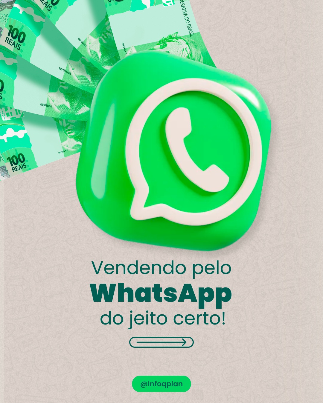 Se você ainda acha que vender pelo WhatsApp é só responder mensagens, está na hora de repensar sua estratégia. 💡
O WhatsApp é um canal poderoso, mas para gerar resultados reais é preciso método: scripts bem definidos, atendimento padronizado e processos claros transformam cada conversa em oportunidade.
Integrar a API oficial com um CRM como o Kommo organiza os leads, automatiza tarefas repetitivas e garante que nada se perca.
🤖 Agentes de IA e ChatBots qualificam os contatos, liberando sua equipe para focar nos leads que realmente vão fechar negócio.
Estruture, automatize e qualifique: vender pelo WhatsApp do jeito certo é estratégia + tecnologia.
🚀 Quer transformar suas conversas em vendas reais? Comece pela organização e pela automação do seu atendimento.
🤑 Estrutura Comercial Inteligente para Crescer Sempre! Acesse www.infoqplan.com e conheça a arquitetura de funil de vendas que vai estruturar seu negócio e trazer mais lucro para a sua empresa.