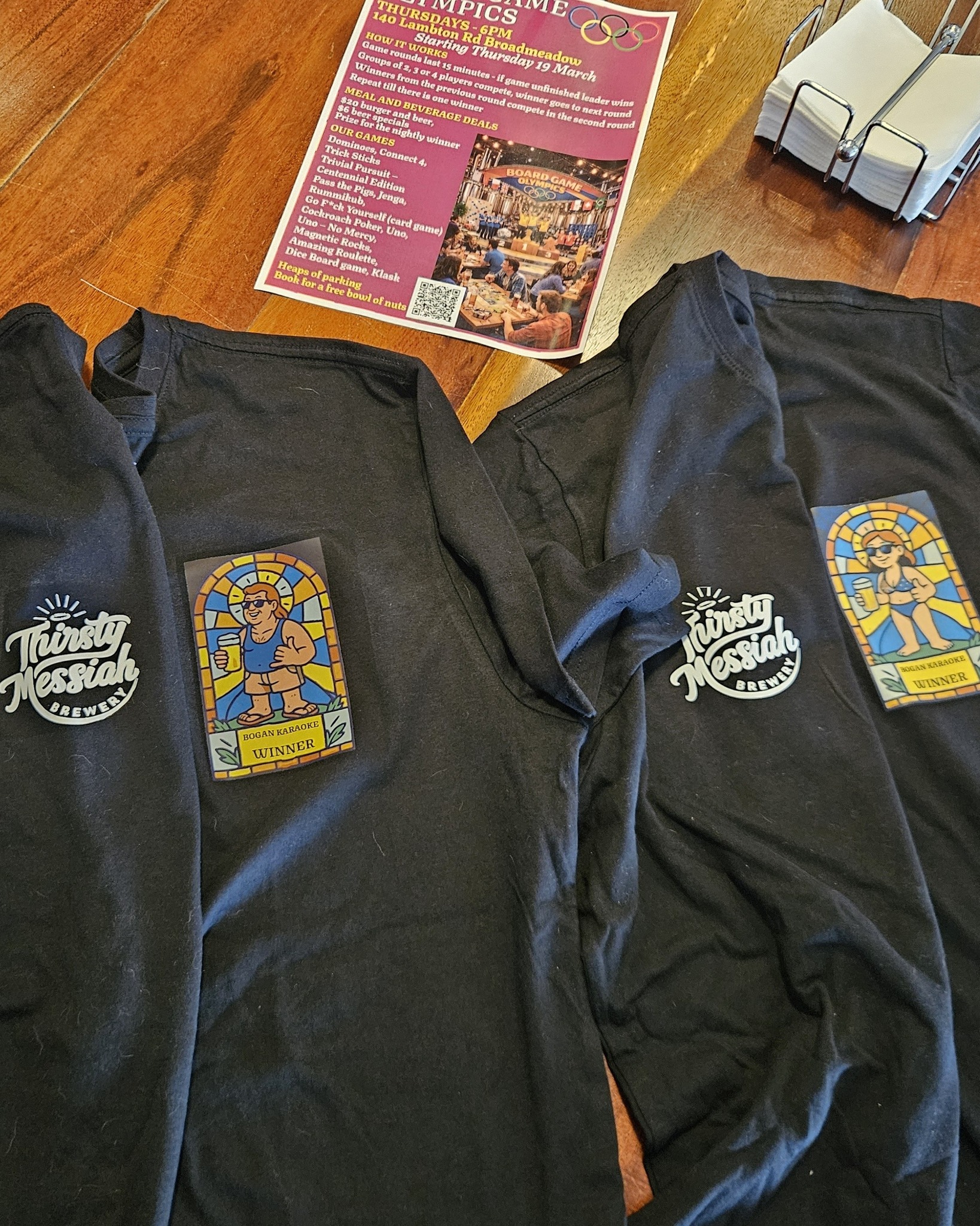 Who will be the First Bogan Karaoke winner.