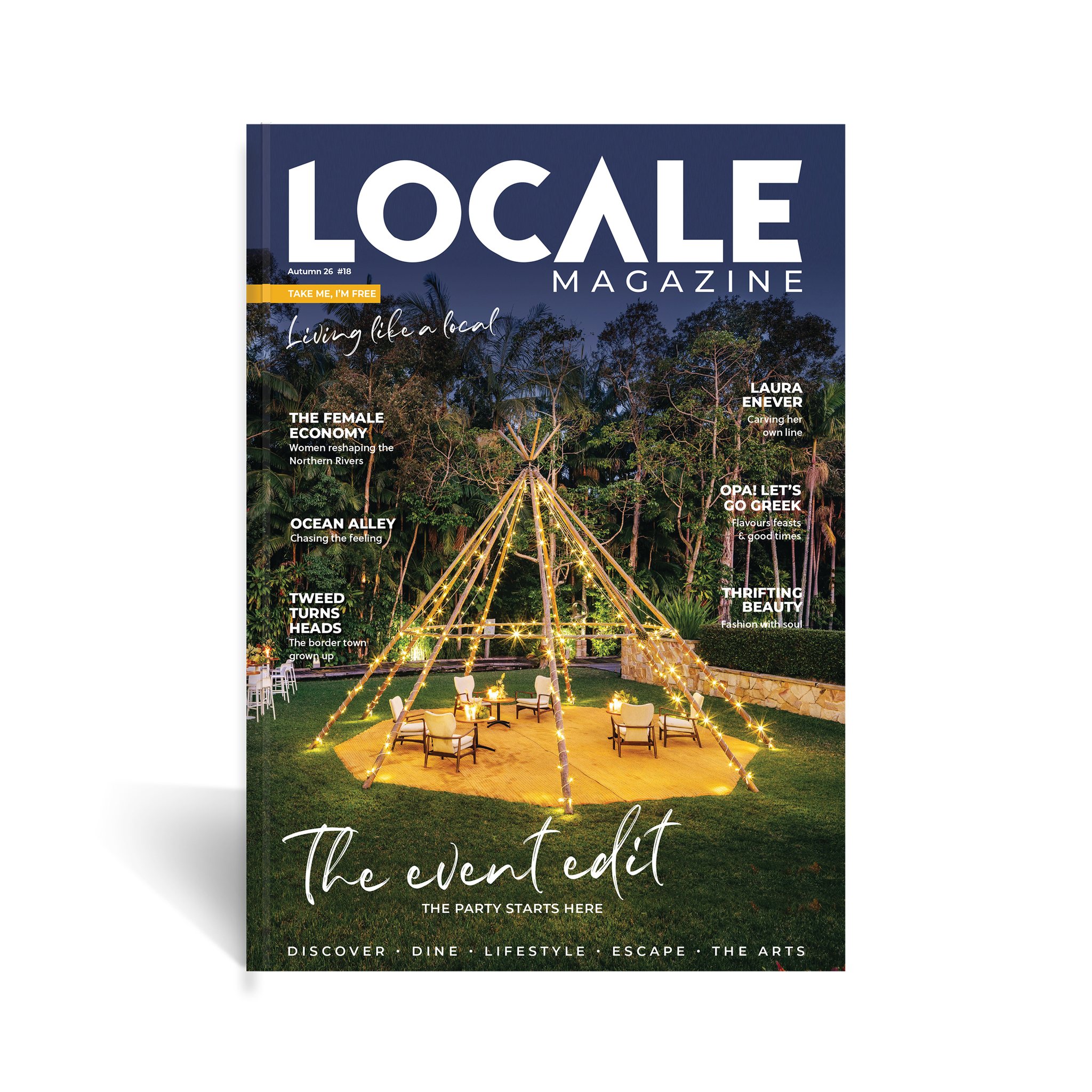 Autumn has arrived and so has Locale Magazine Issue #18 🍂
This season we’re celebrating the people, places and flavours shaping our region right now. We spotlight the evolution of Tweed Heads, honour inspiring women across the Northern Rivers for International Women’s Day, and go one-on-one with big wave surfer Laura Enever as she shares the grit behind chasing the world’s biggest swells.
From Mediterranean-inspired dining and standout celebration venues to readers’ choice hair salons, Brisbane weekend escapes and cosy Easter stays — it’s all inside.
Proudly local. Thoughtfully curated. Made to be savoured.
Read online NOW! 🔗 Link in bio
@locale_magazine @localekids @localecreative
.
.
#LocaleMagazine #autumnIssue #NorthernRivers #GoldCoast #easter #tweedheads #oceanalley #brisbanestaycation #homeawayfromhome #LocaleKids #SummerVibes